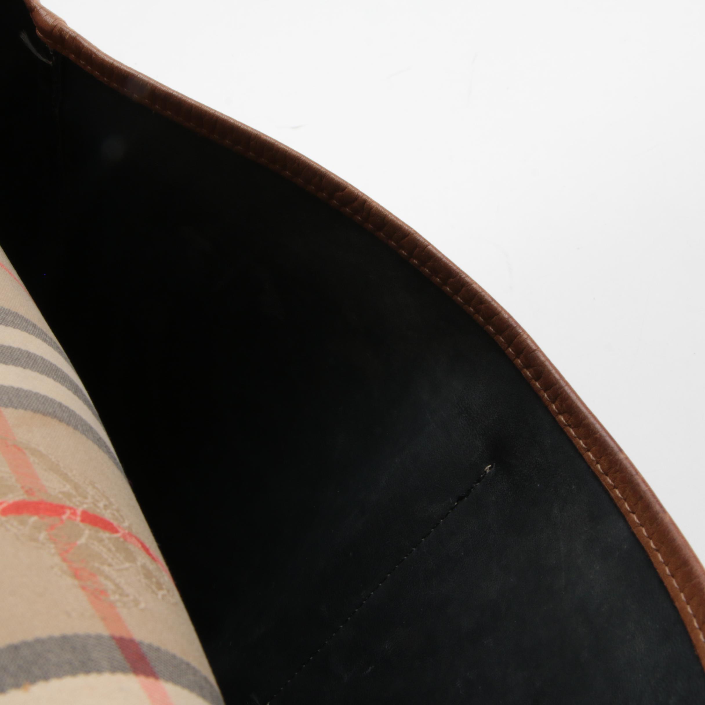 Burberry "Haymarket Check" Messenger Bag EBTH