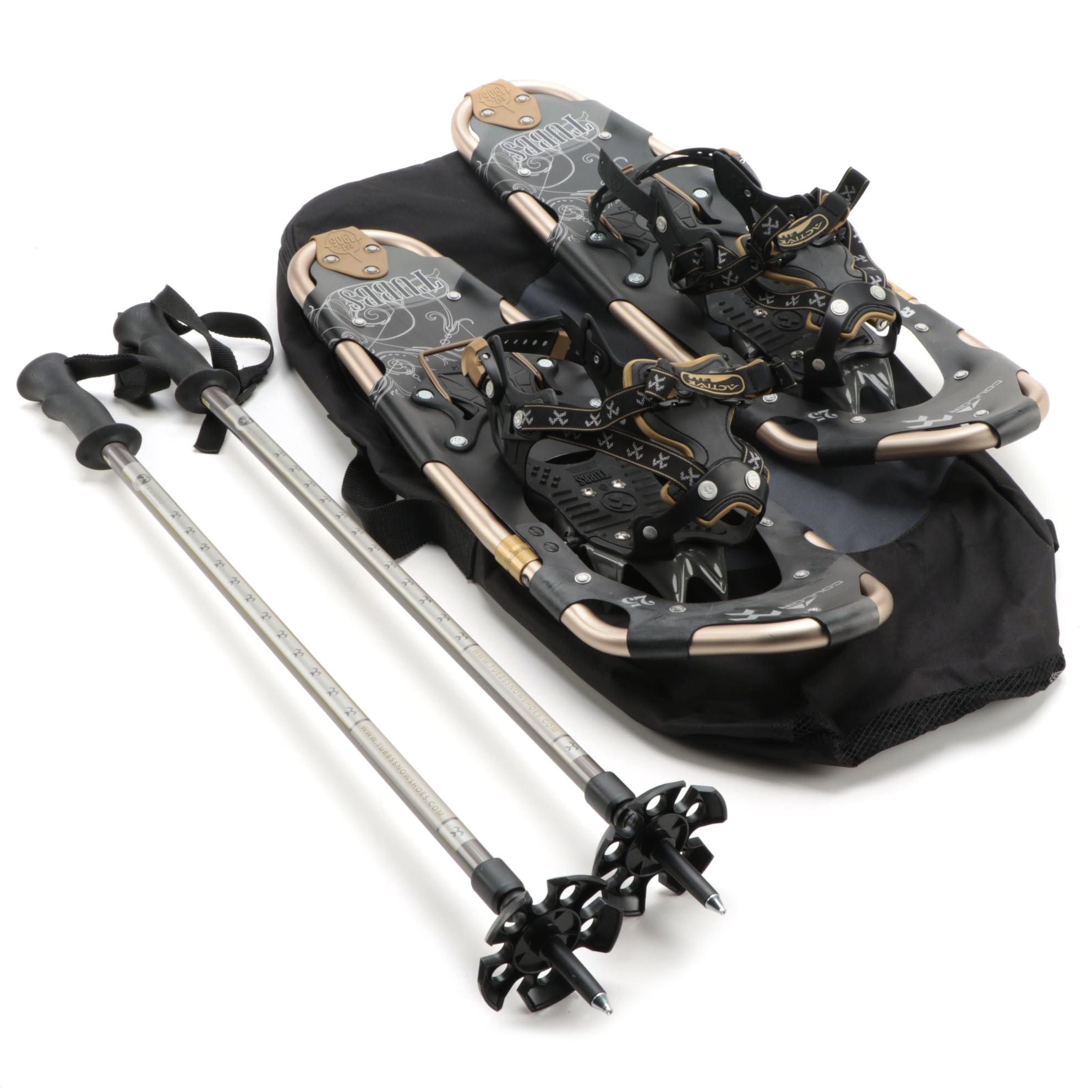 Tubbs Couloir Snowshoes and Poles EBTH