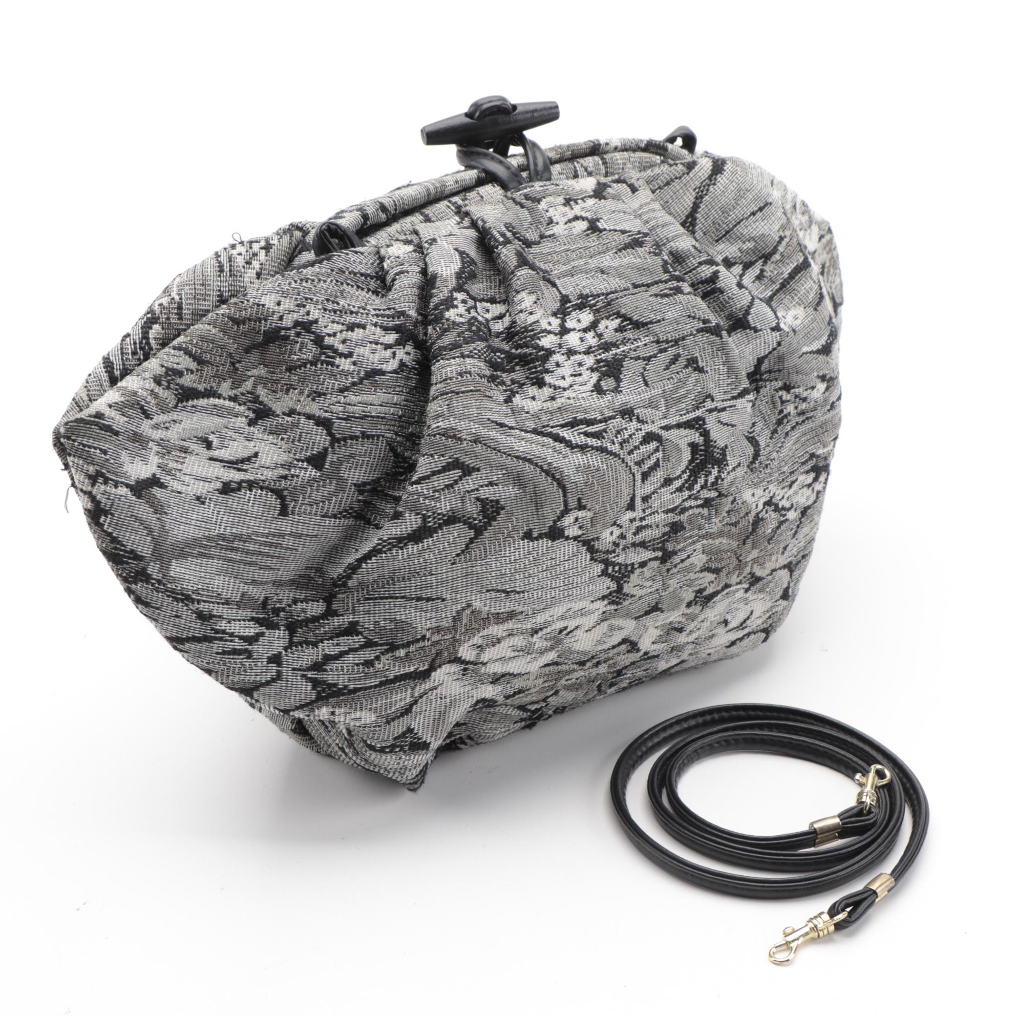 Woven Textile Two-Way Frame Purse with Toggle Closure | EBTH