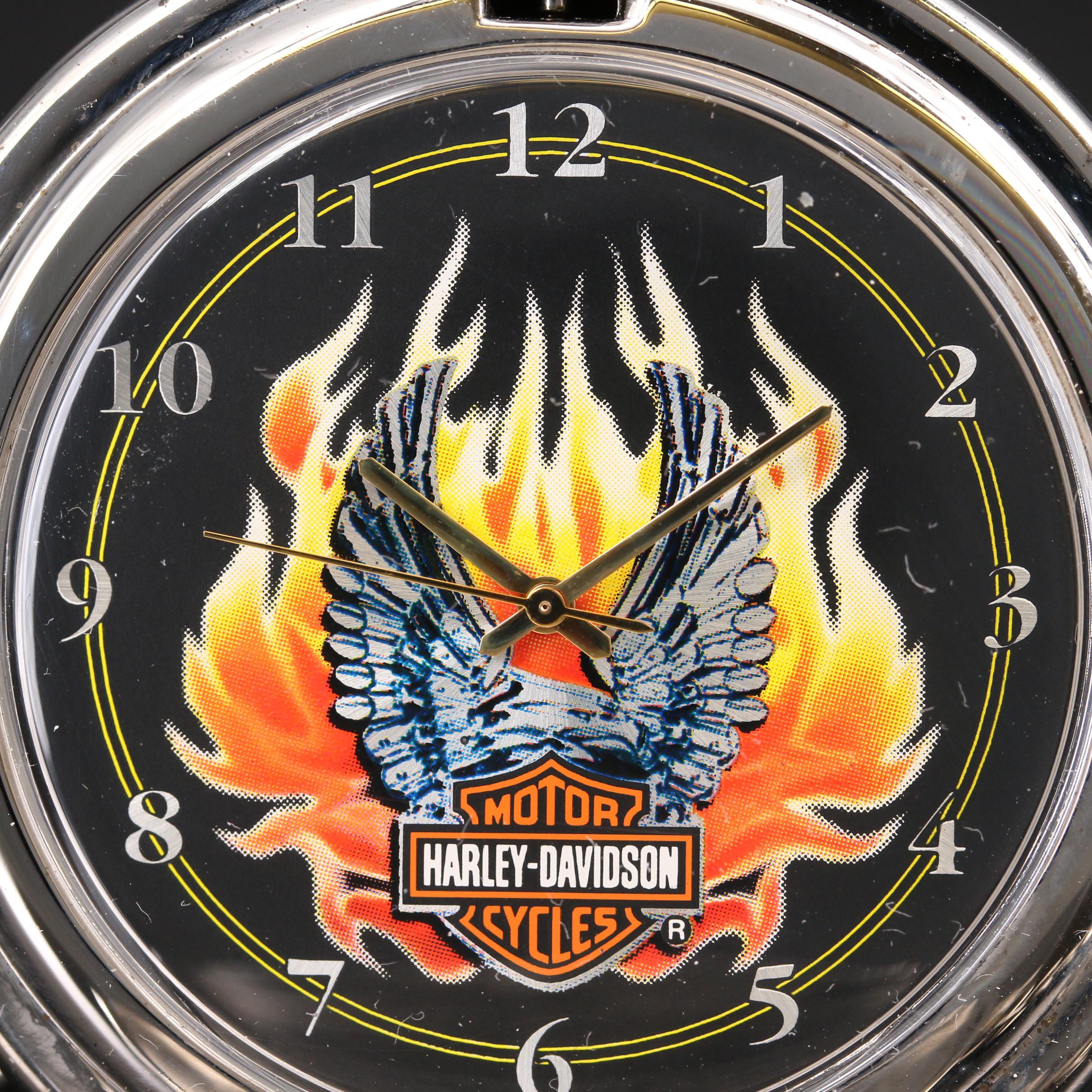 Franklin Mint Harley Davidson Pocket Watch EBTH