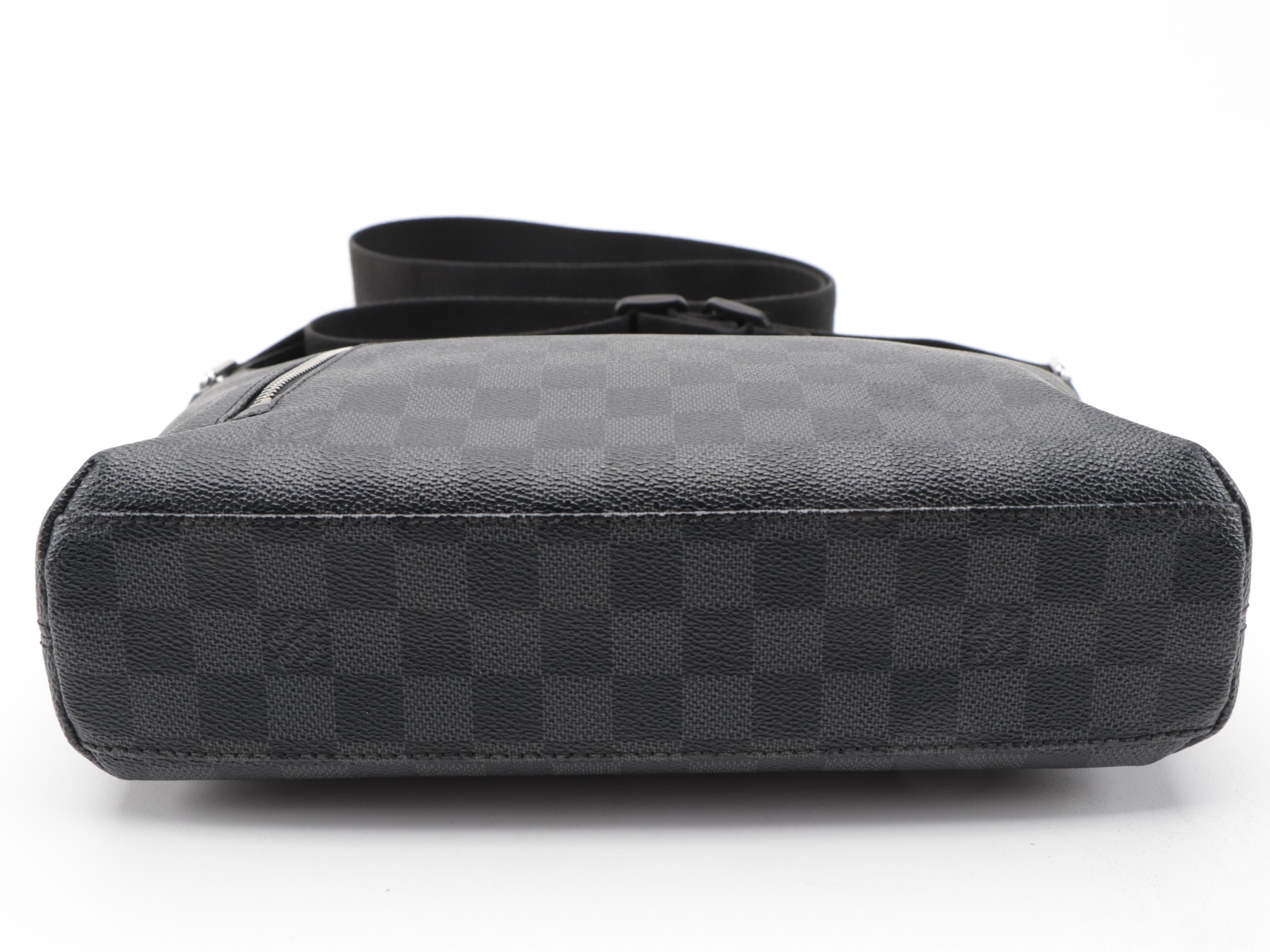 Louis Vuitton Mick PM Messenger Bag in Damier Graphite Canvas EBTH