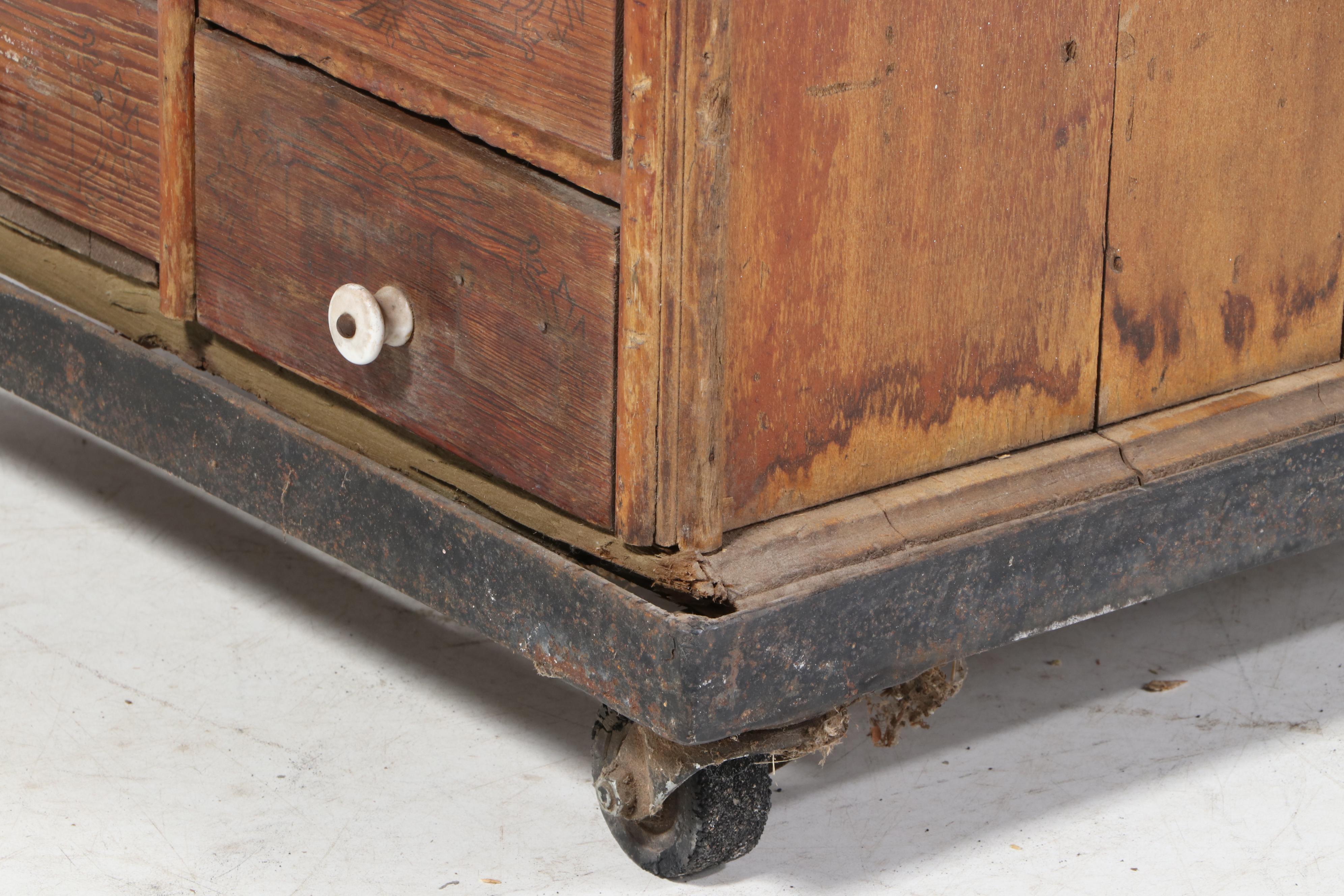 American Bolt and Screw Company Rotating Octagonal Hardware Store