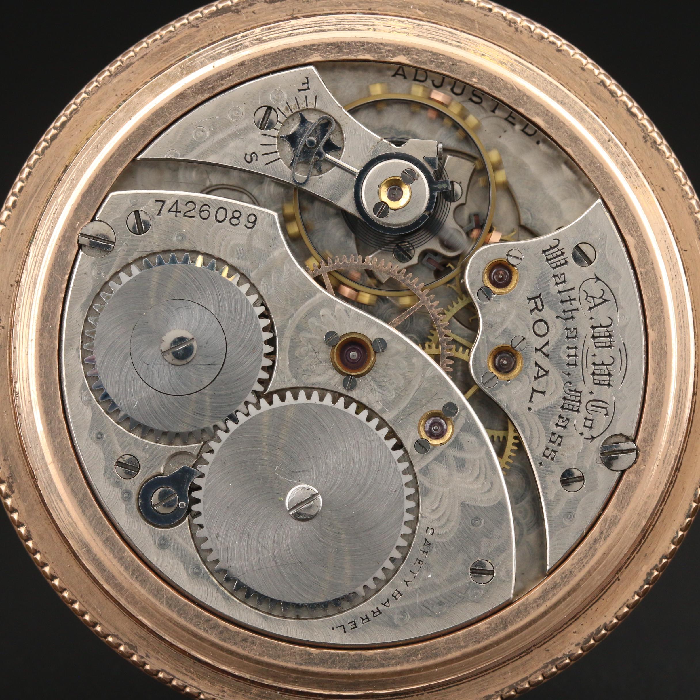 Antique Waltham and Burlington Pocket Watches EBTH