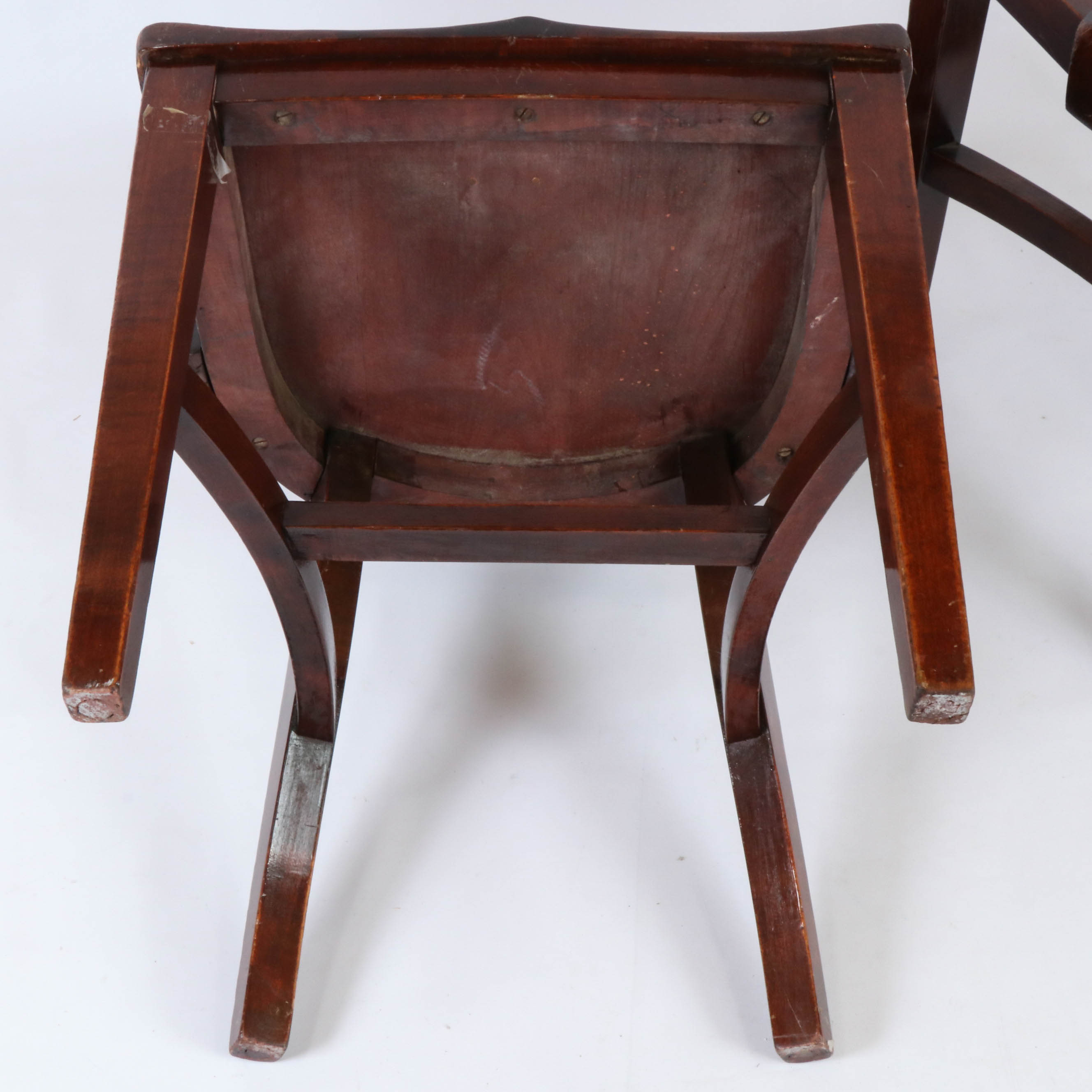 B.L. Marble Chair Co. Oak Office Chairs, 20th Century EBTH