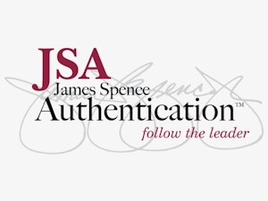 Authenticated in-person by JSA (James Spence Authentication)