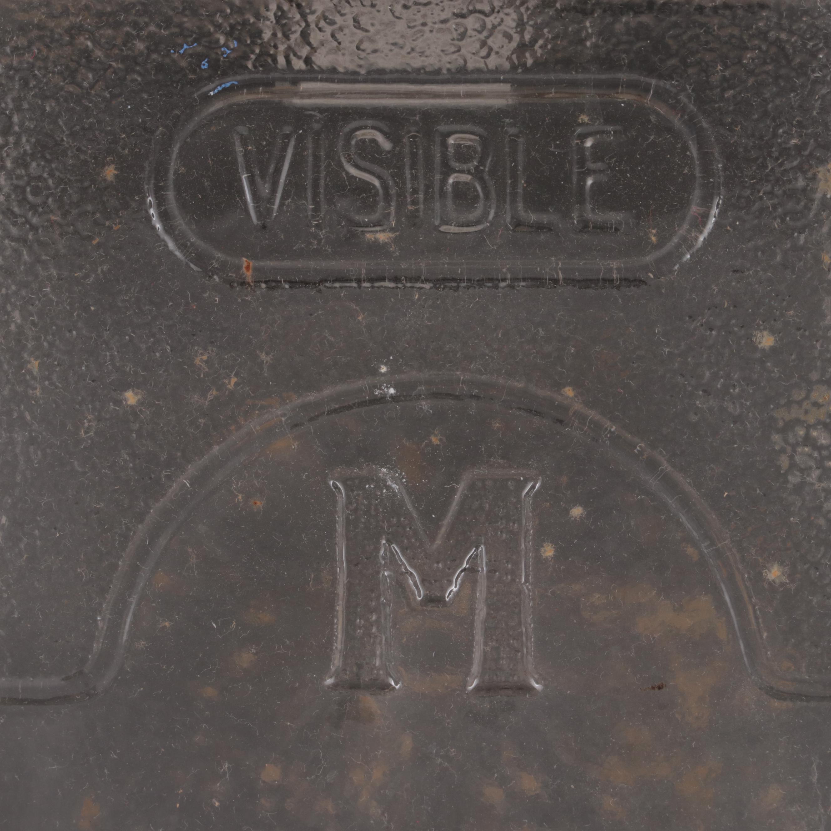 F. Collins Co. "Visible" Glass and Aluminum Mailbox, 1930s EBTH