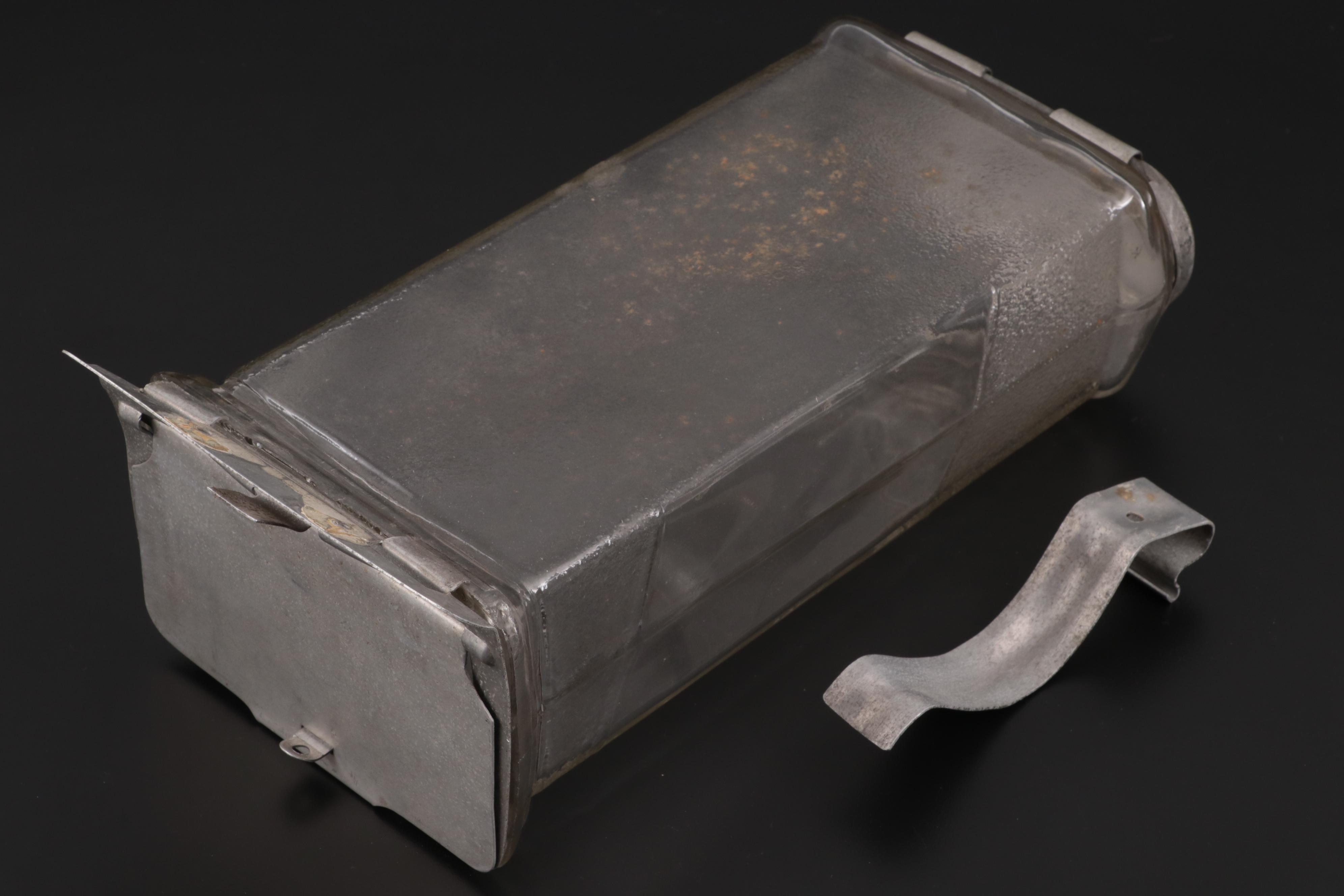 F. Collins Co. "Visible" Glass and Aluminum Mailbox, 1930s EBTH