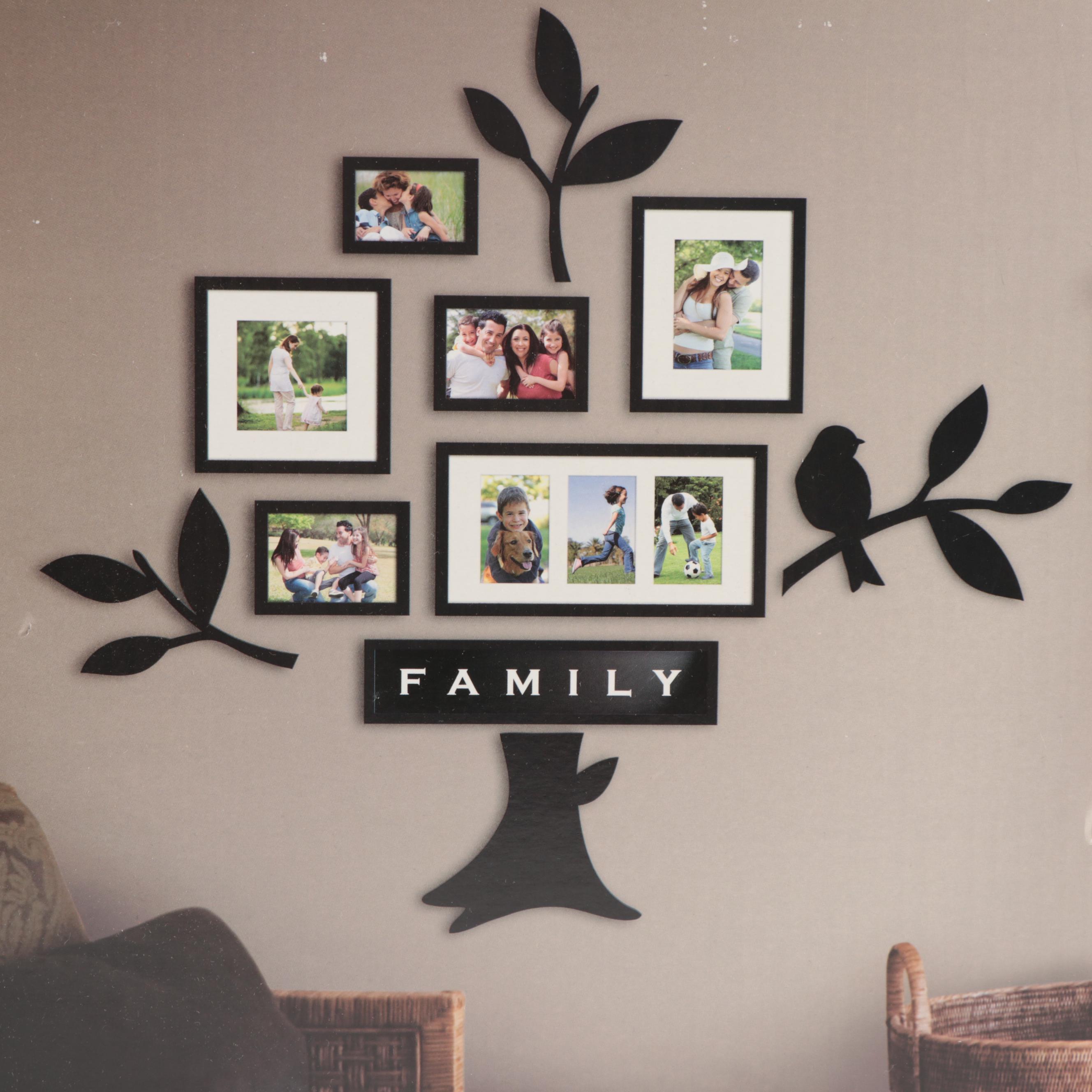 Wallverbs "Family Collection" Modular Tree Motif Picture Frame Wall Décor EBTH