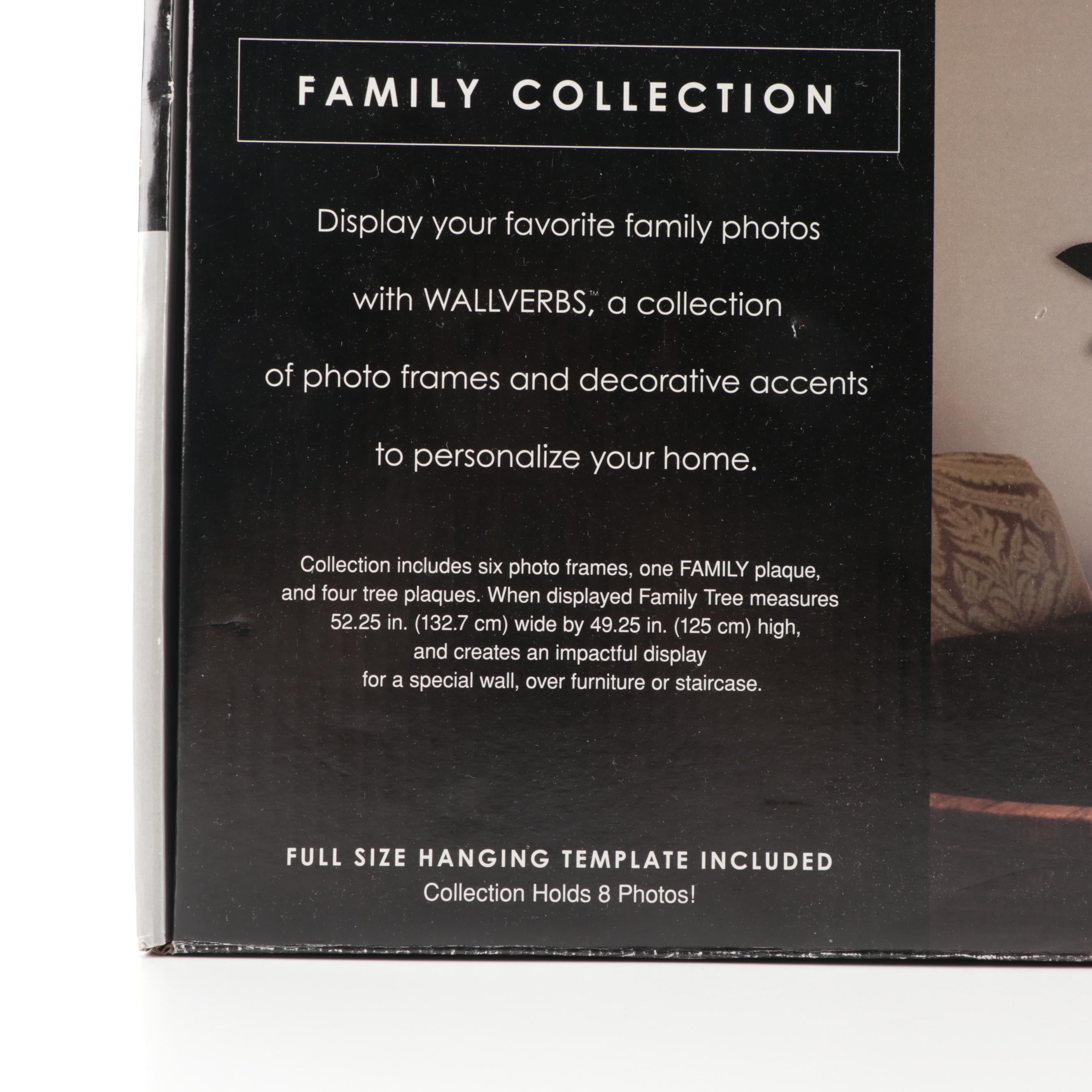 Wallverbs "Family Collection" Modular Tree Motif Picture Frame Wall Décor EBTH