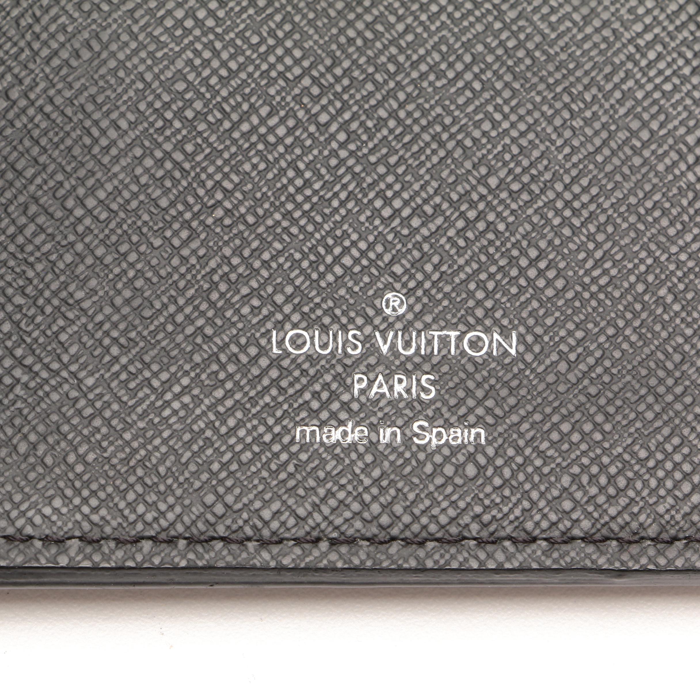 Louis Vuitton Brazza Wallet In Black Epi Leather | EBTH