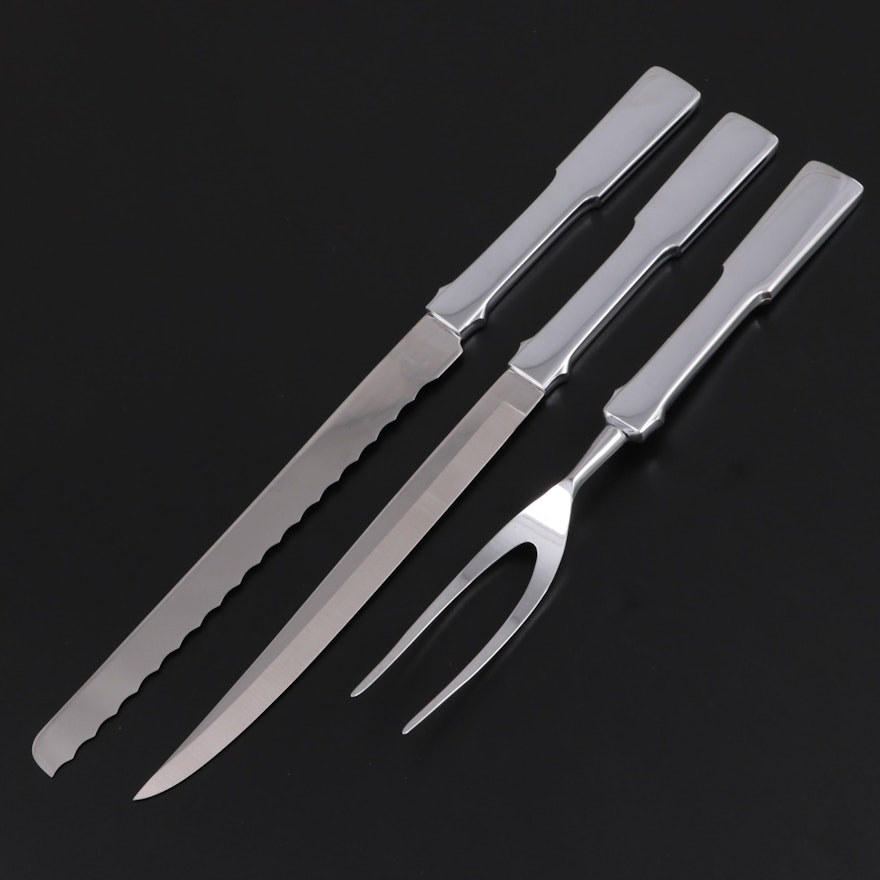 Towle Stainless Steel Three Piece Carving Set