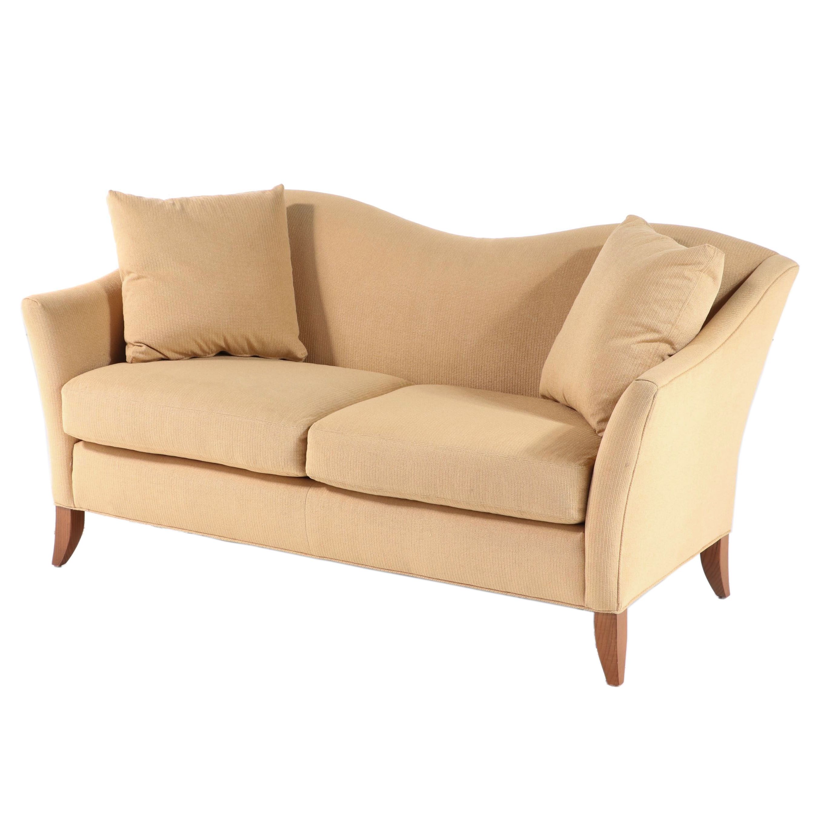 Vanguard Furniture Upholstered SerpentineBack Sofa EBTH