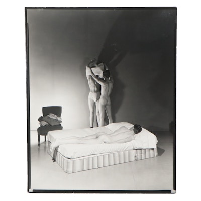 George Platt Lynes Silver Gelatin of Male Nudes "Bradbury Ball...", 1941