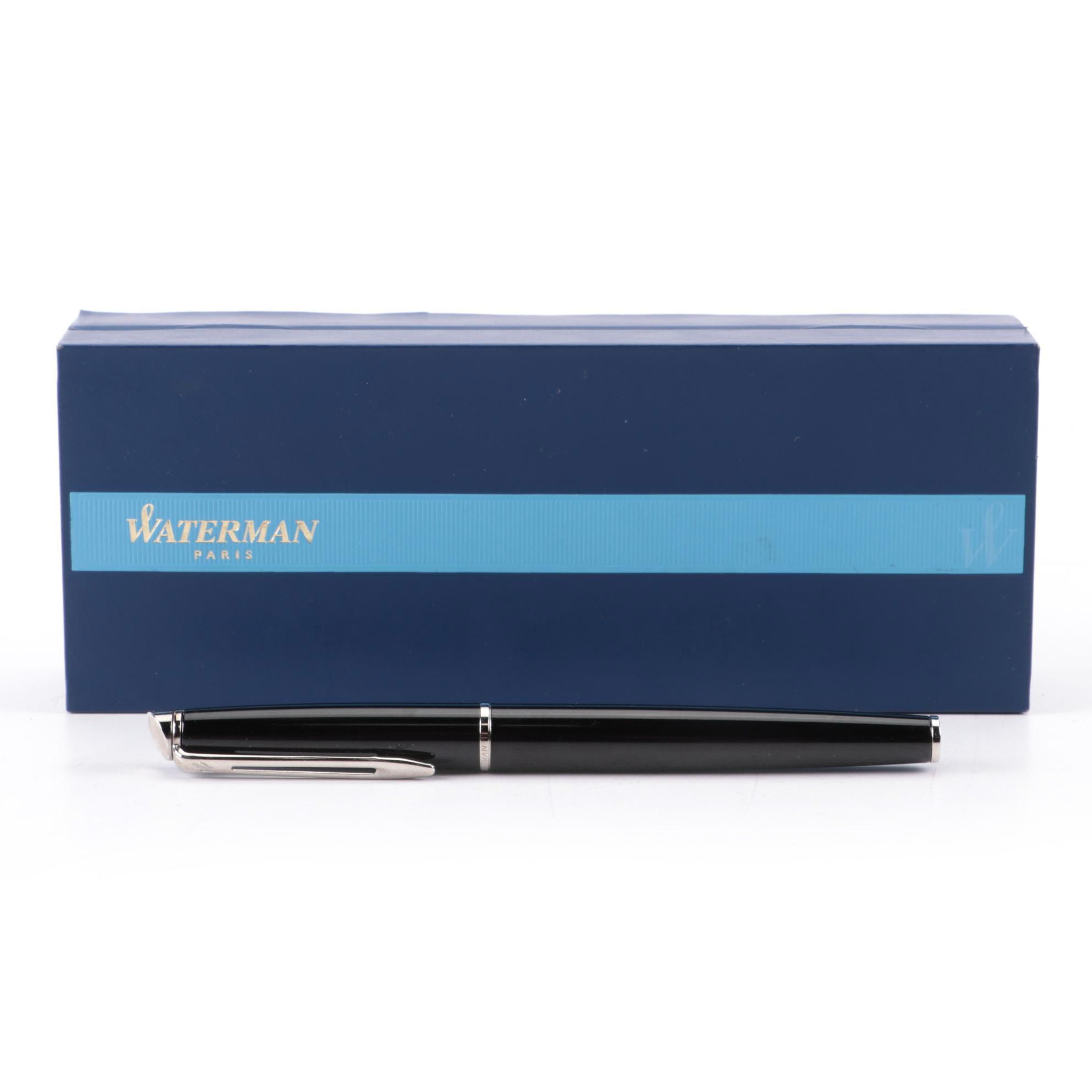 Waterman Fountain Pen with Case EBTH