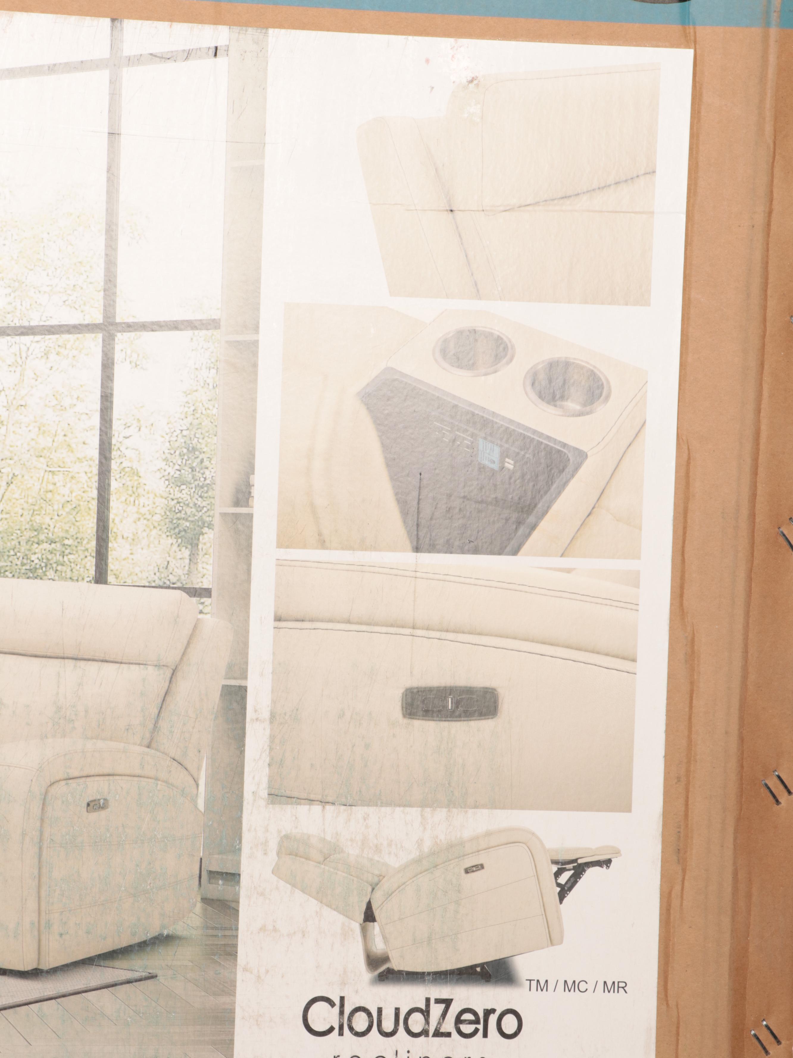 Gilman Creek Furniture "Gearhart" SixPiece Leather Power Reclining Sectional EBTH