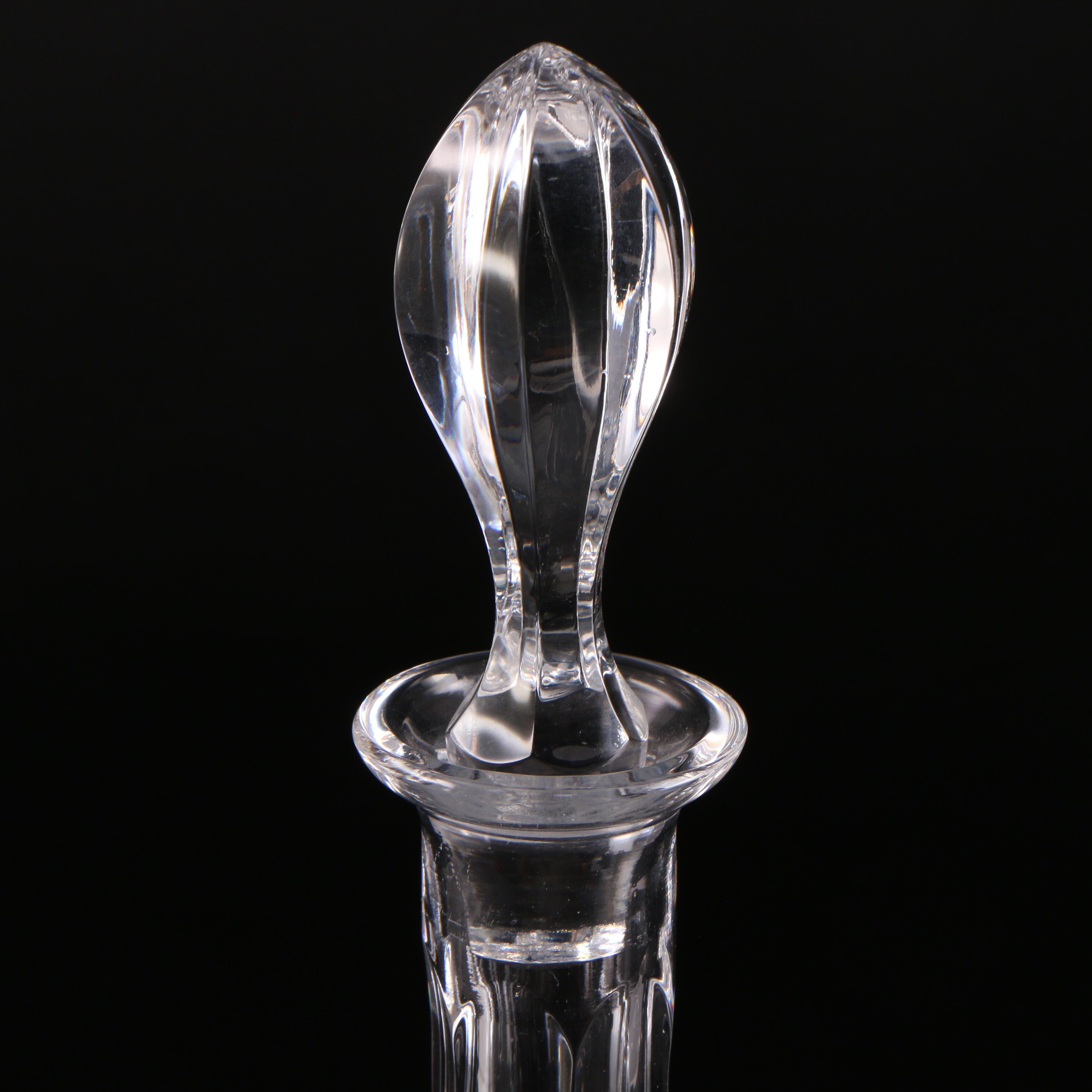 Gorham "Cherrywood" Crystal Decanter, Late 20th Century EBTH