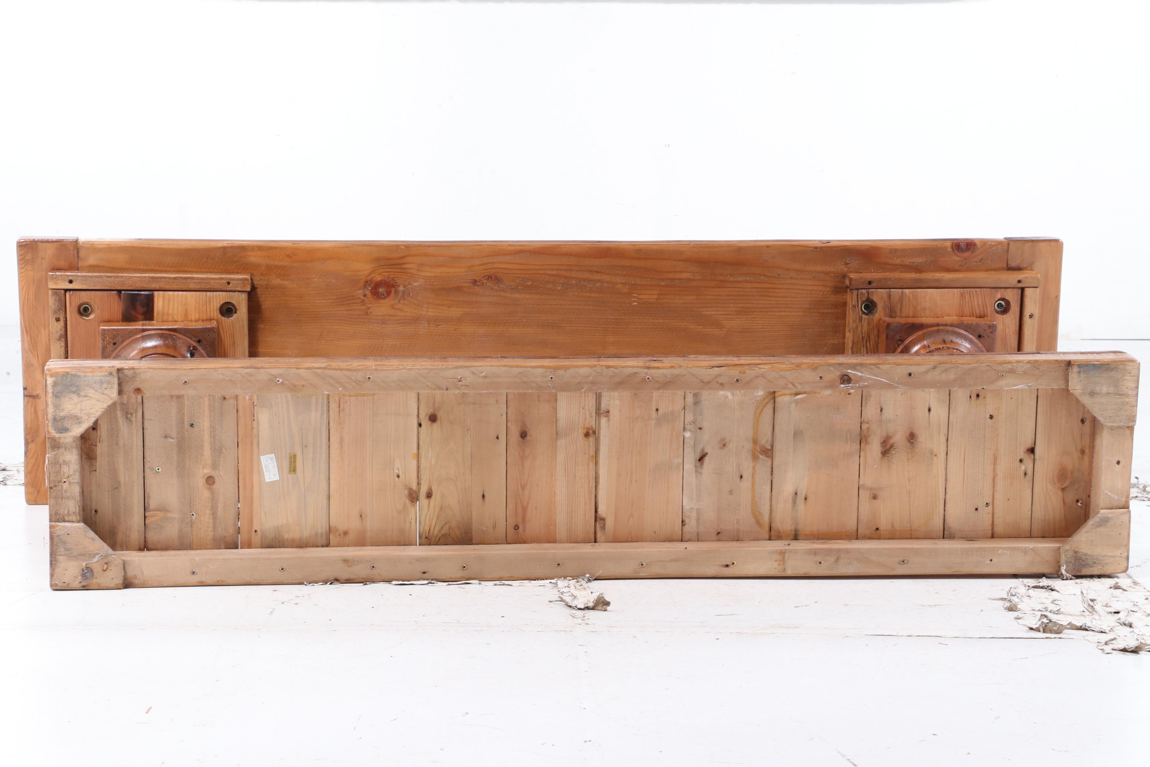 Timothy Oulton for Restoration Hardware Salvaged Pine "Balustrade