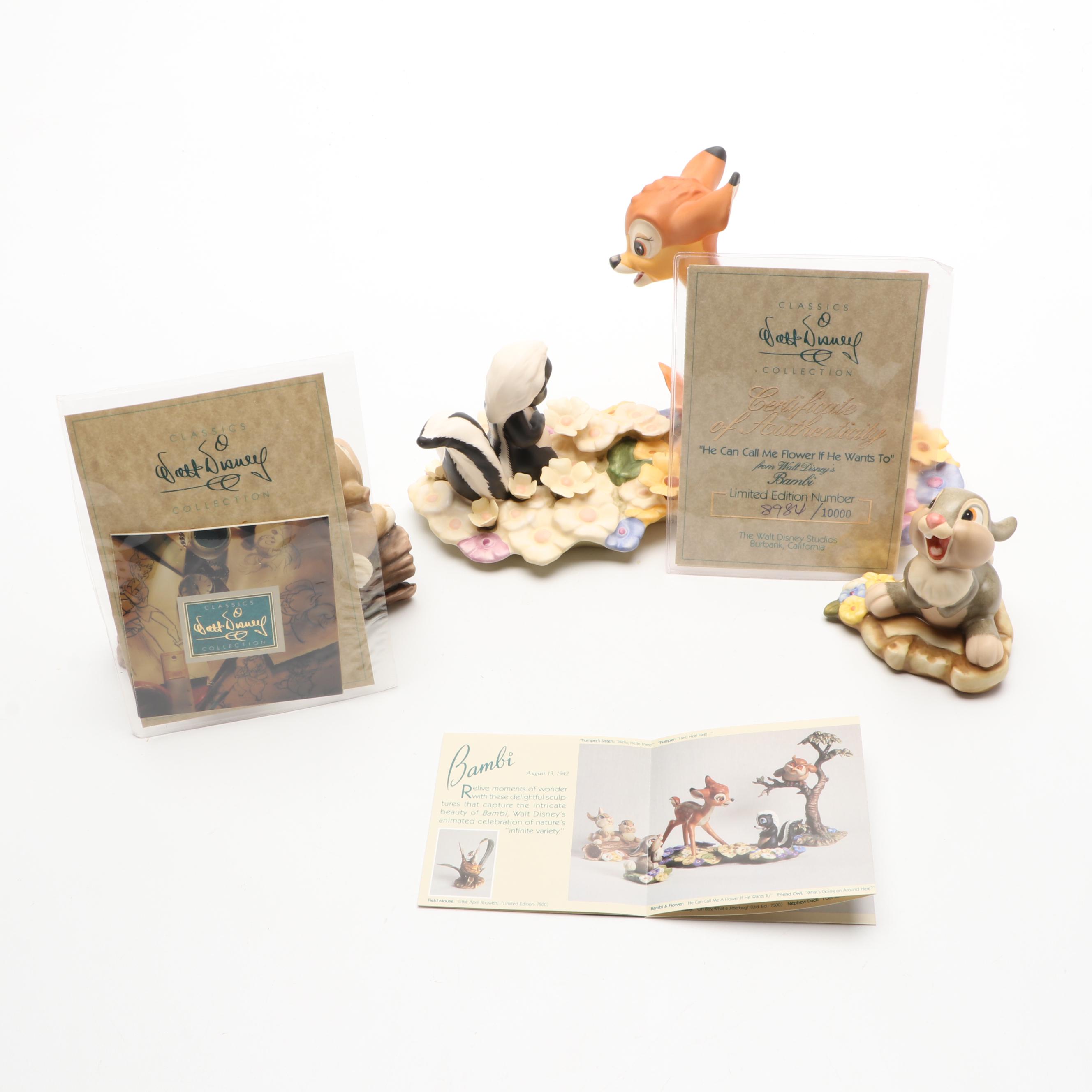 Walt Disney Classics Collection "Bambi" Figurines | EBTH