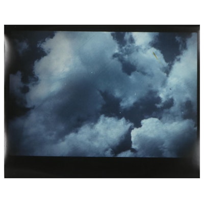 Barbara Hershey Cibachrome Photograph of Clouds