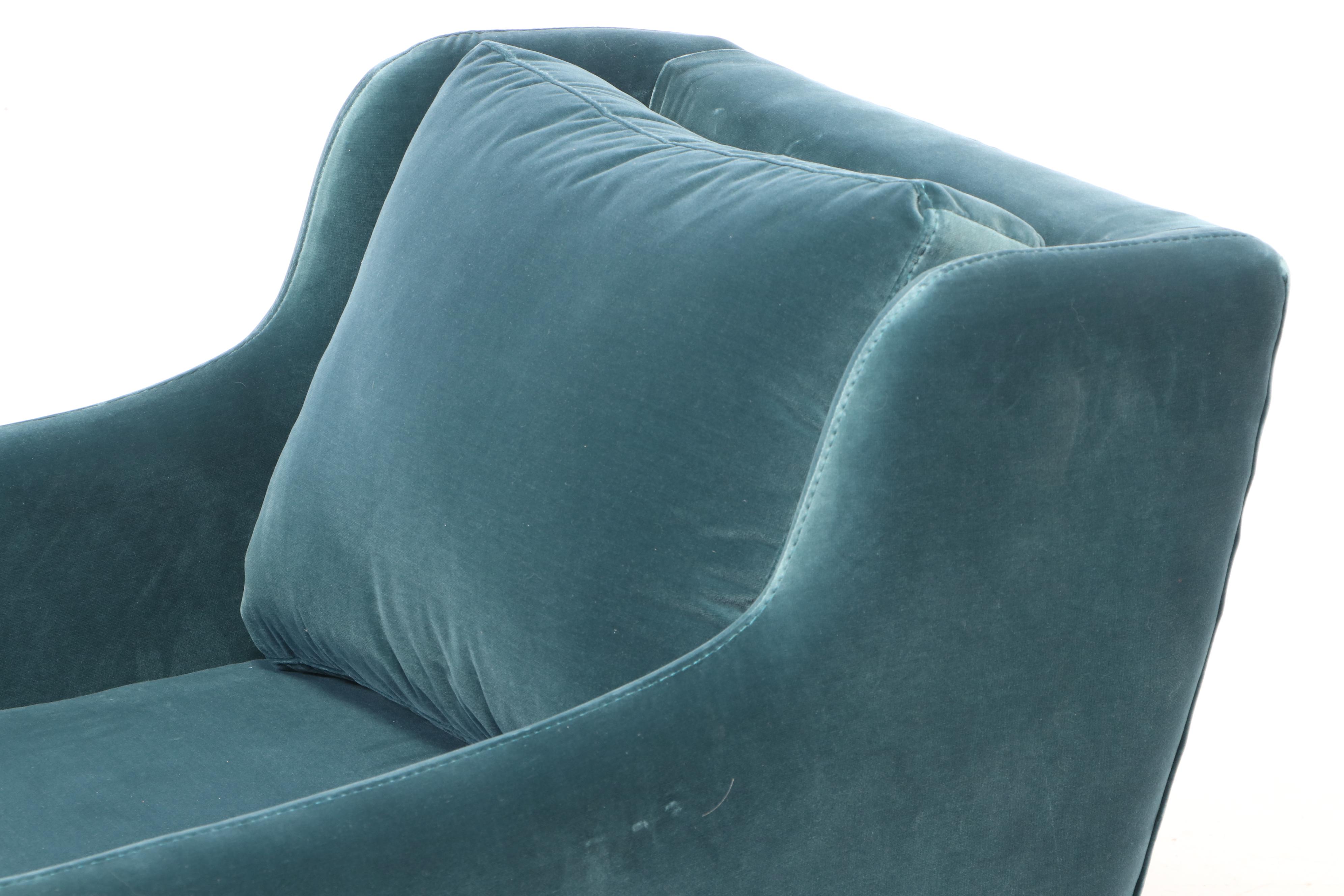Article "Matrix Pacific Blue" Modernist Style Lounge Chair EBTH