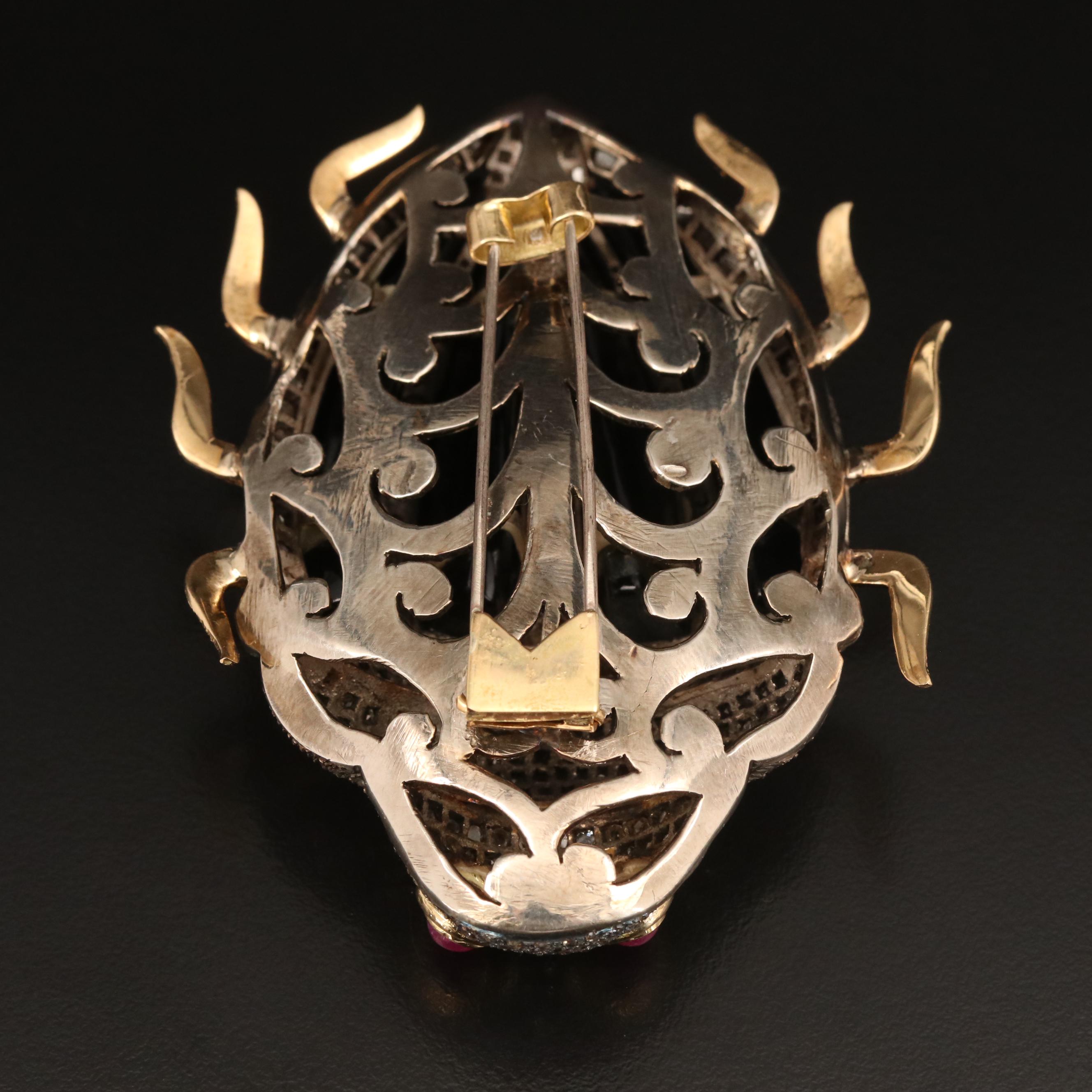 Black Onyx Diamond Bee Charm main image 1