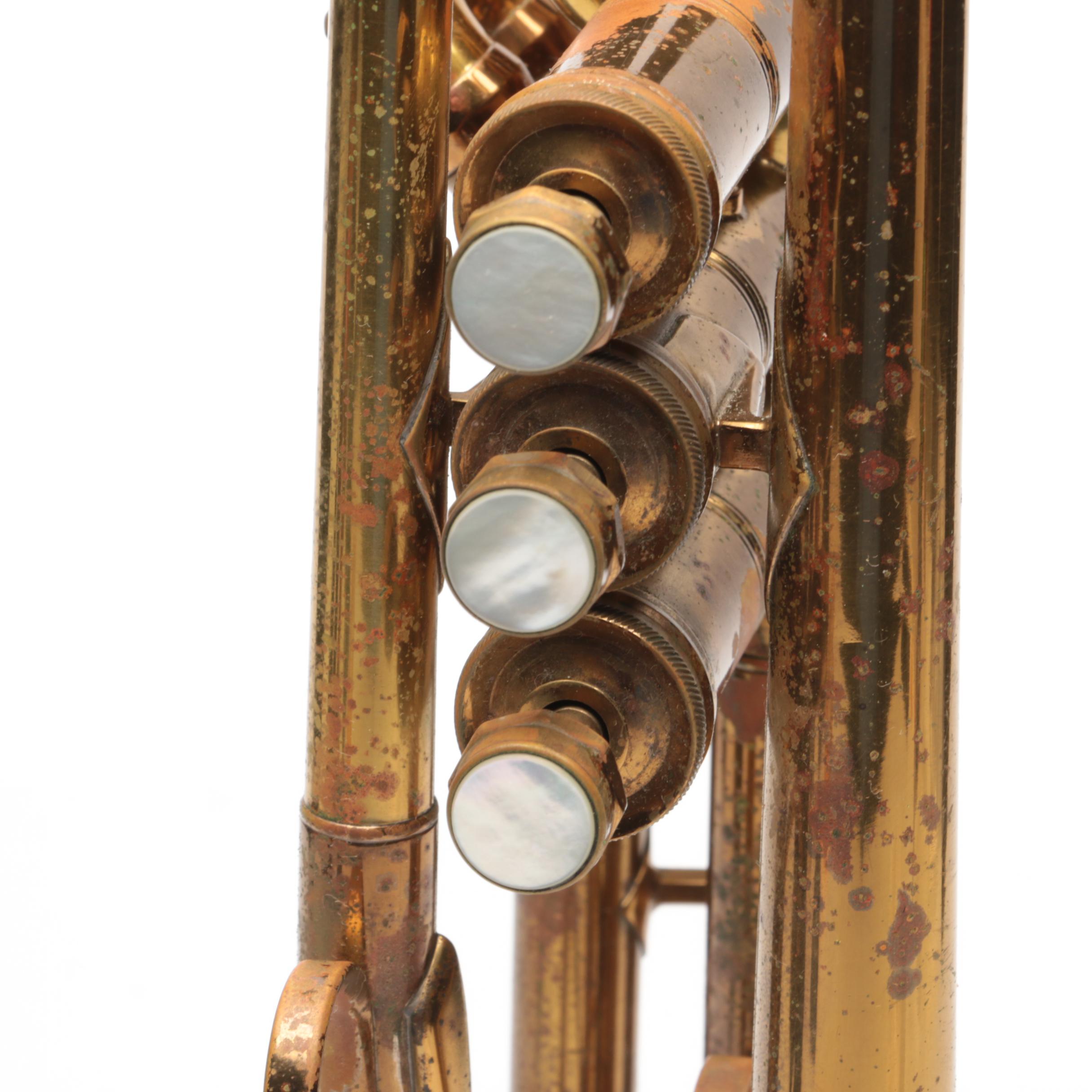 H.N. White King Liberty Model Trumpet with Case EBTH