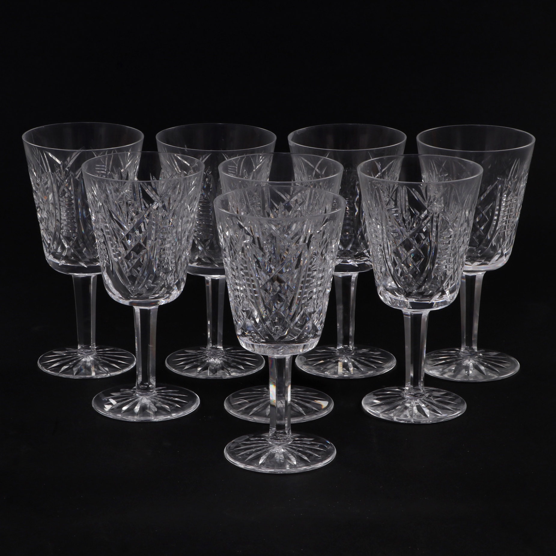 Waterford Crystal "Clare" Water Goblets EBTH