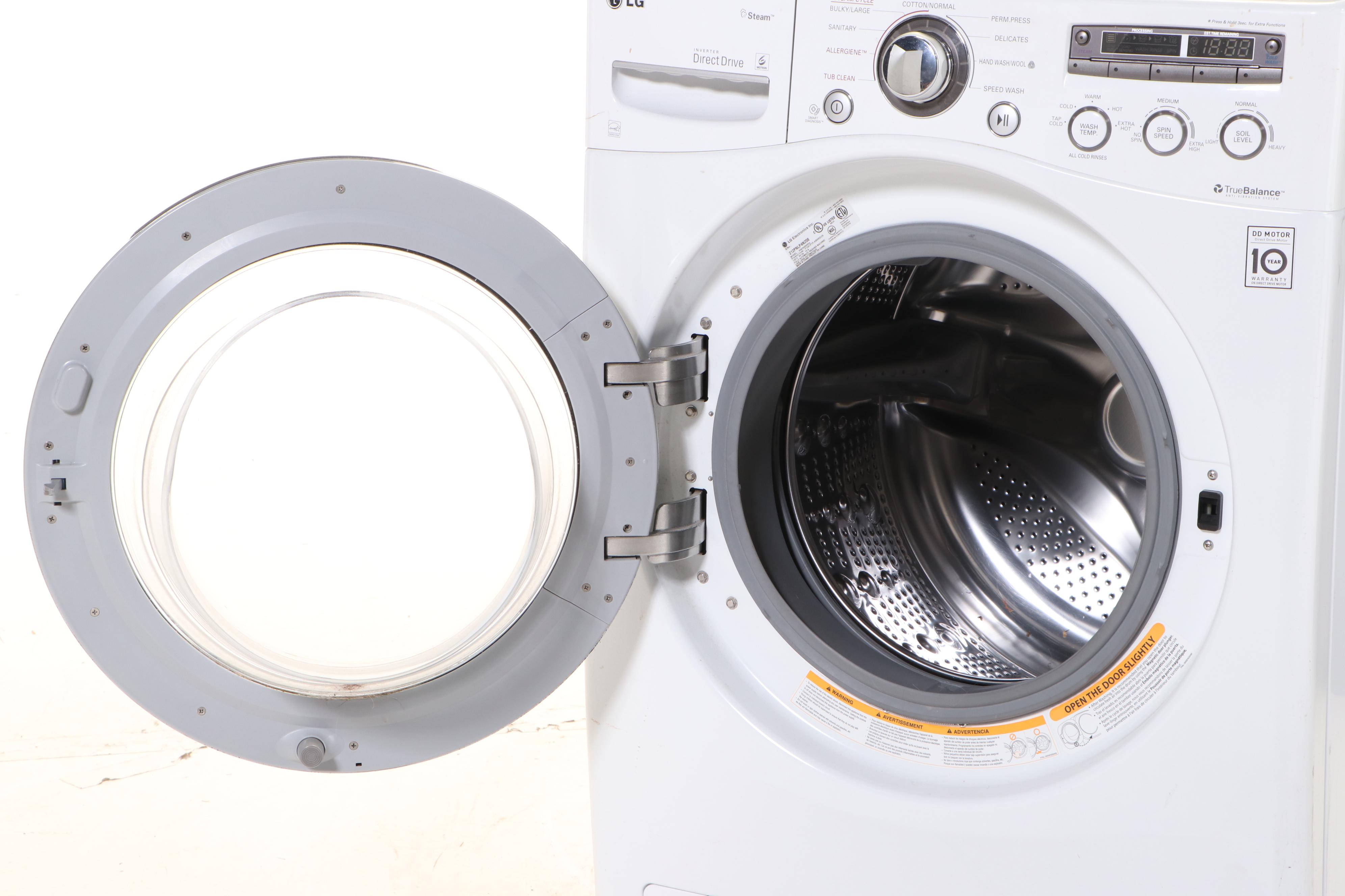 LG True Balance Electric Front Load Washing Machine EBTH