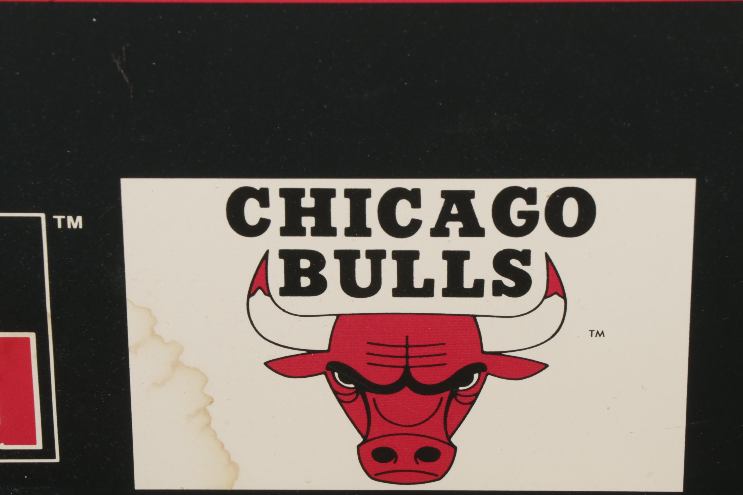 Chicago Bulls "Sports Illustrated" Offset Lithograph Poster Board, 1992