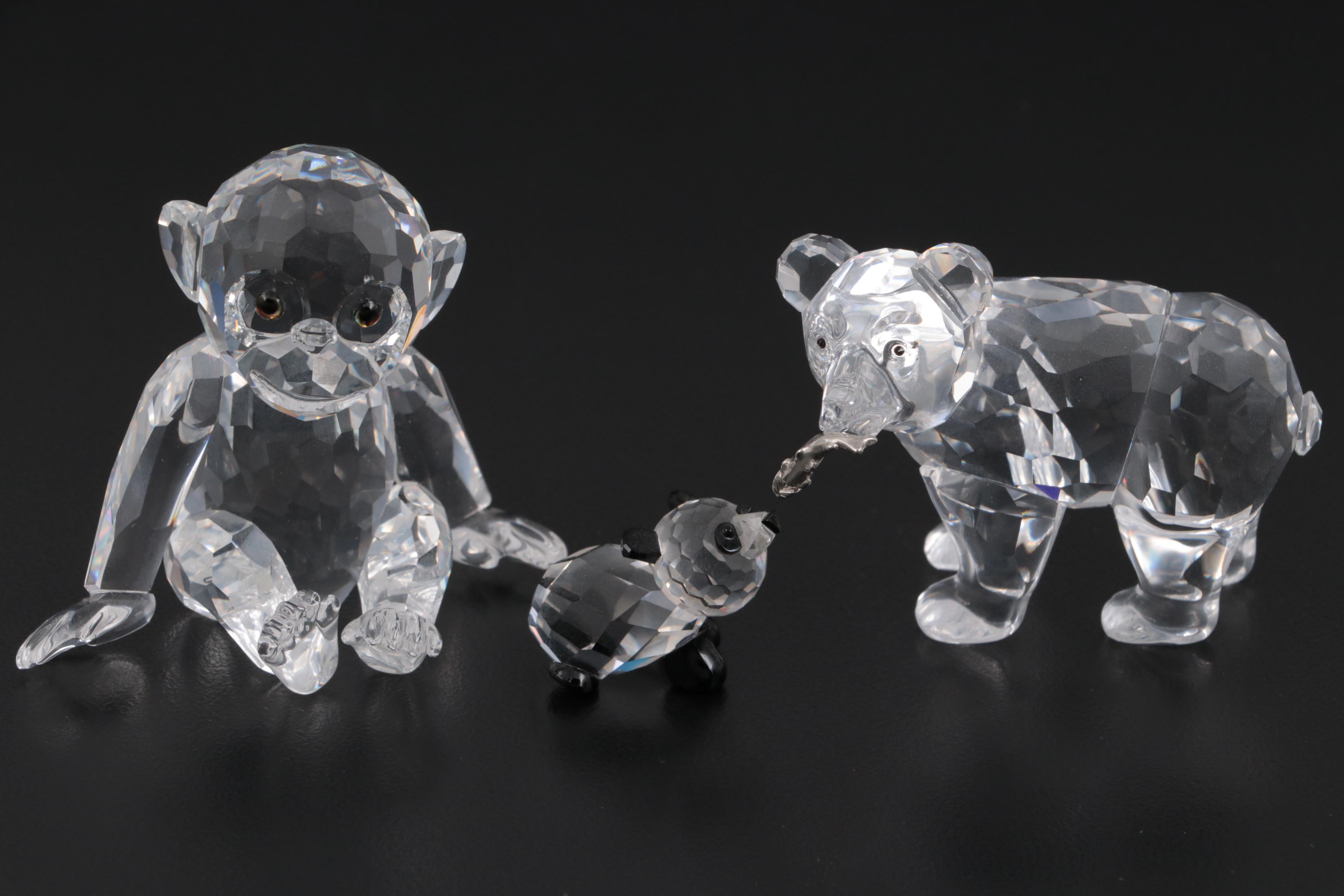Swarovski "Chinese Zodiac" and "Rare Encounters" Crystal Animal