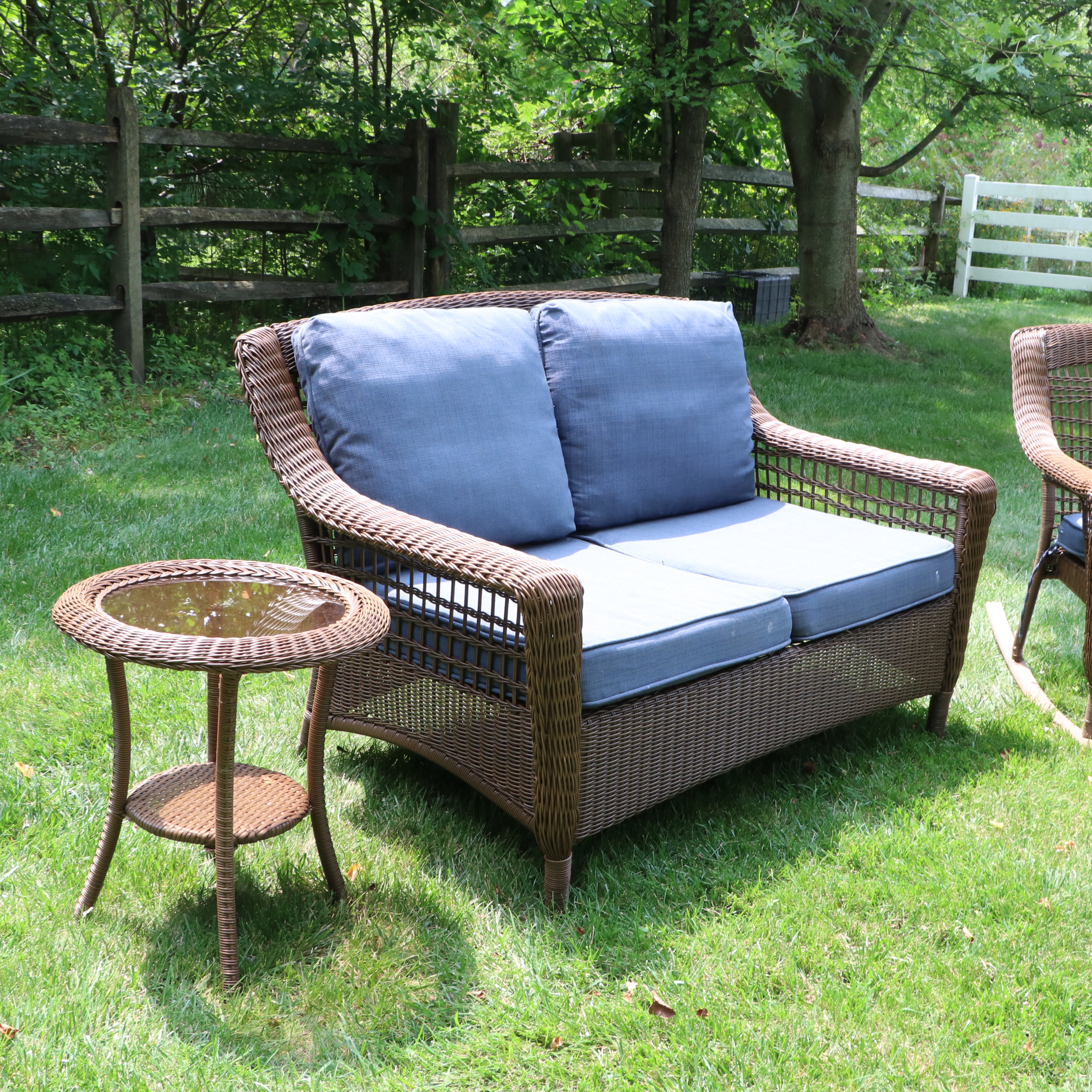 Hampton Bay Resin Wicker Patio Furniture EBTH