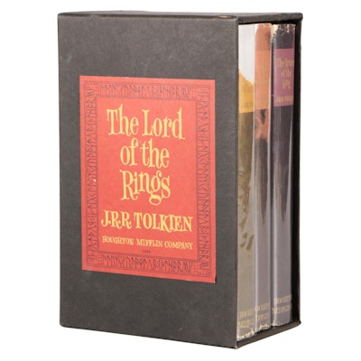 Second American Edition "The Lord of the Rings" by J. R. R. Tolkien Box Set