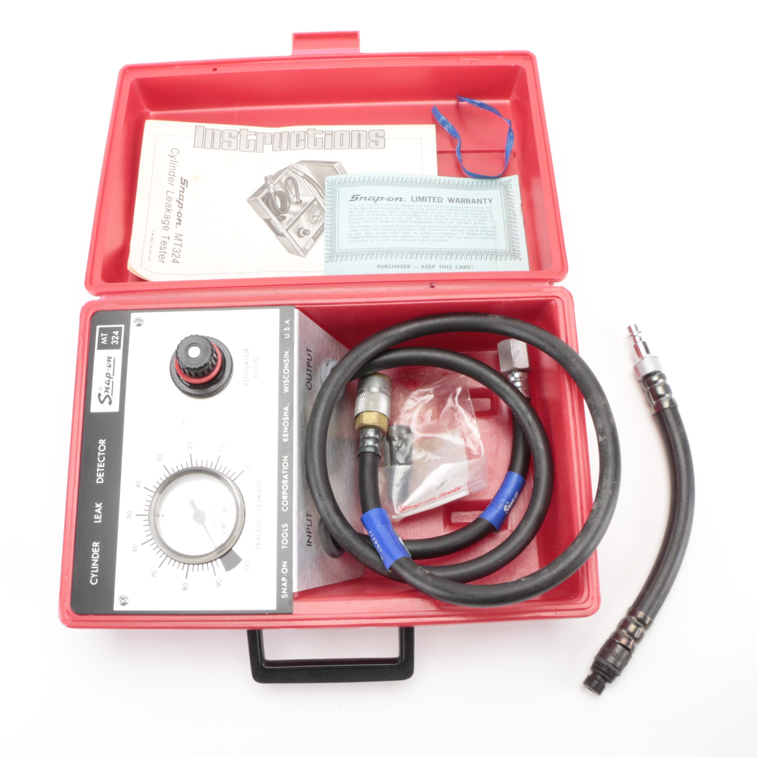 SnapOn Fuel Pump Pressure Gauge, Timing Light, and Cylinder Leakage