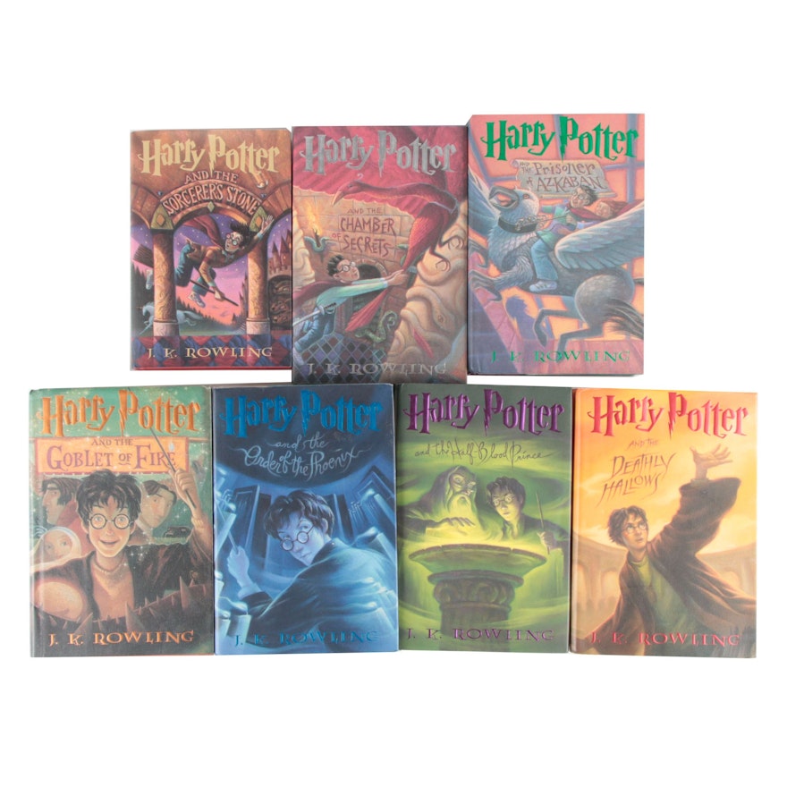 Complete "Harry Potter" Series Including First American Editions