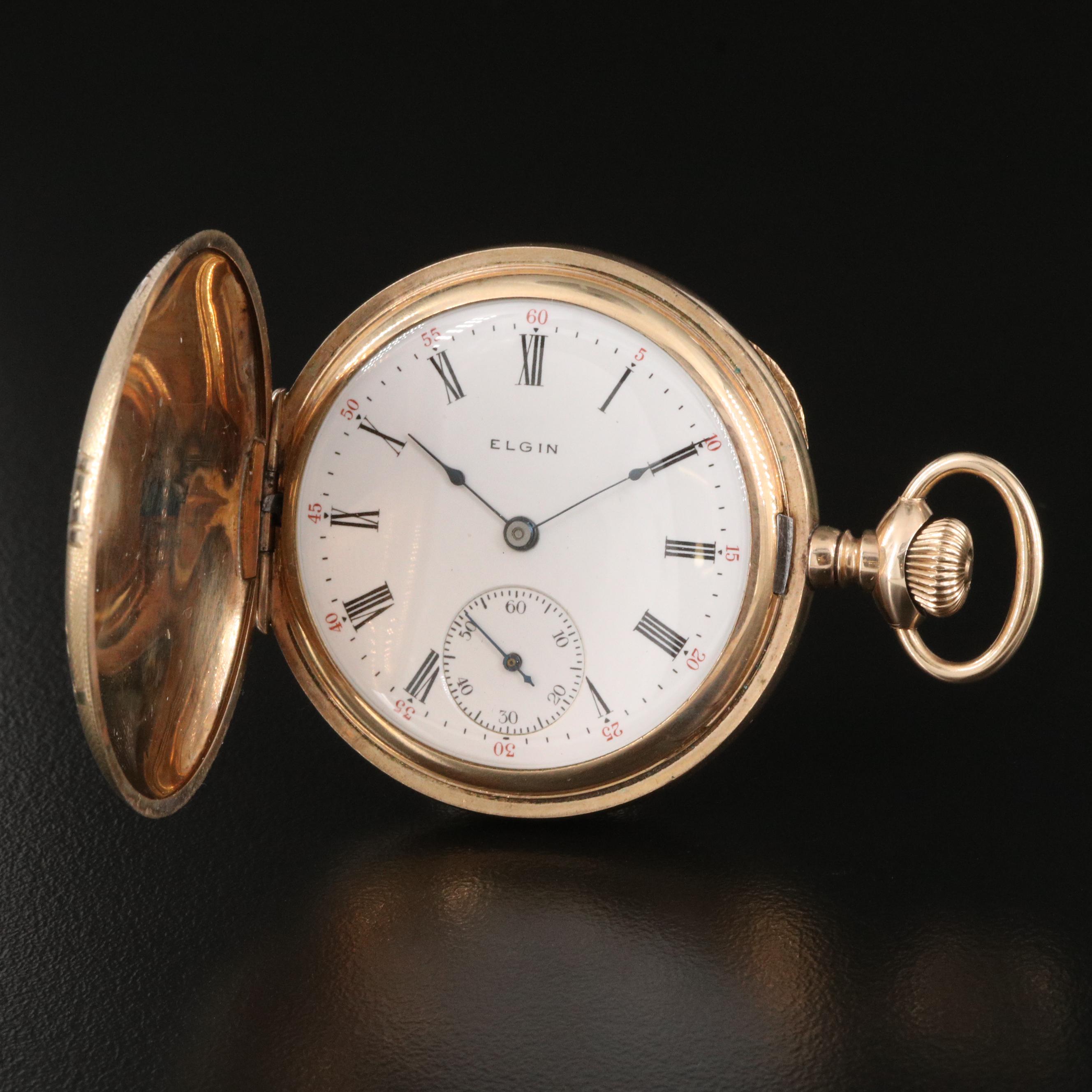 1908 elgin pocket watch