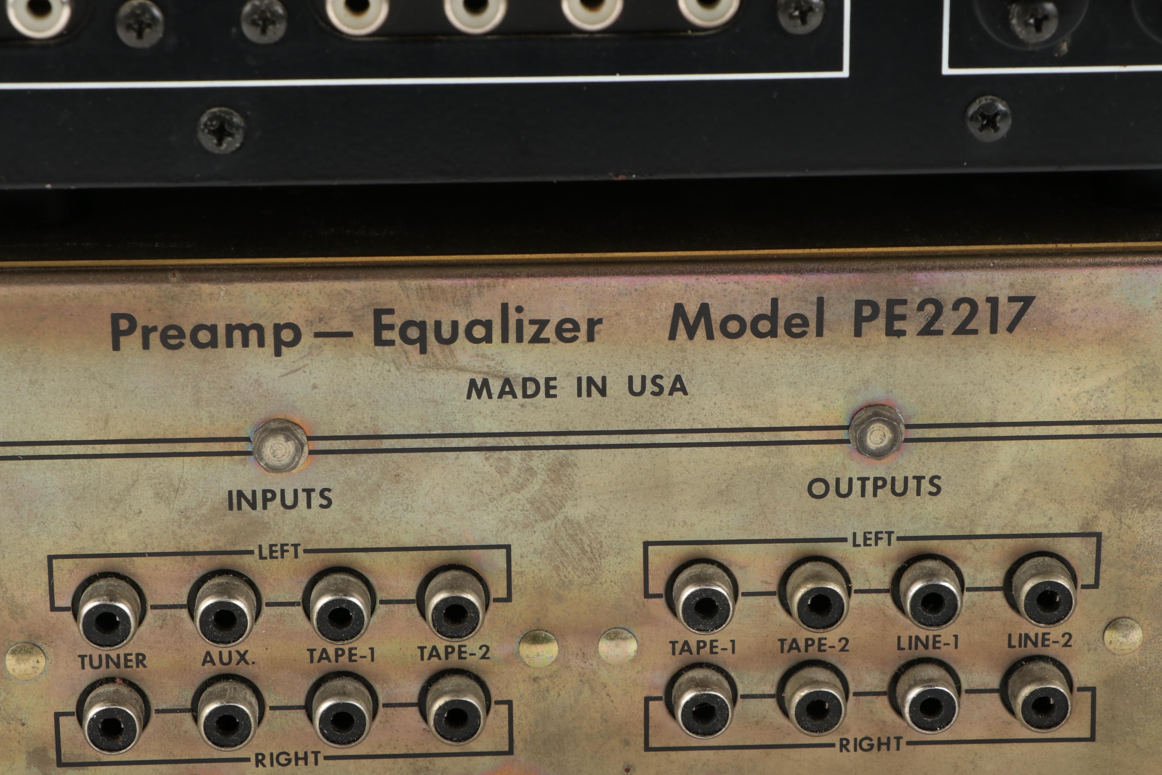 Soundcraftsmen PreampEqualizer, Sansui Reverberation Amplifier, 1970s