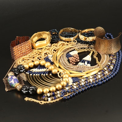Vintage Jewelry Featuring Ann Cichon, Hattie Carnegie and Renoir