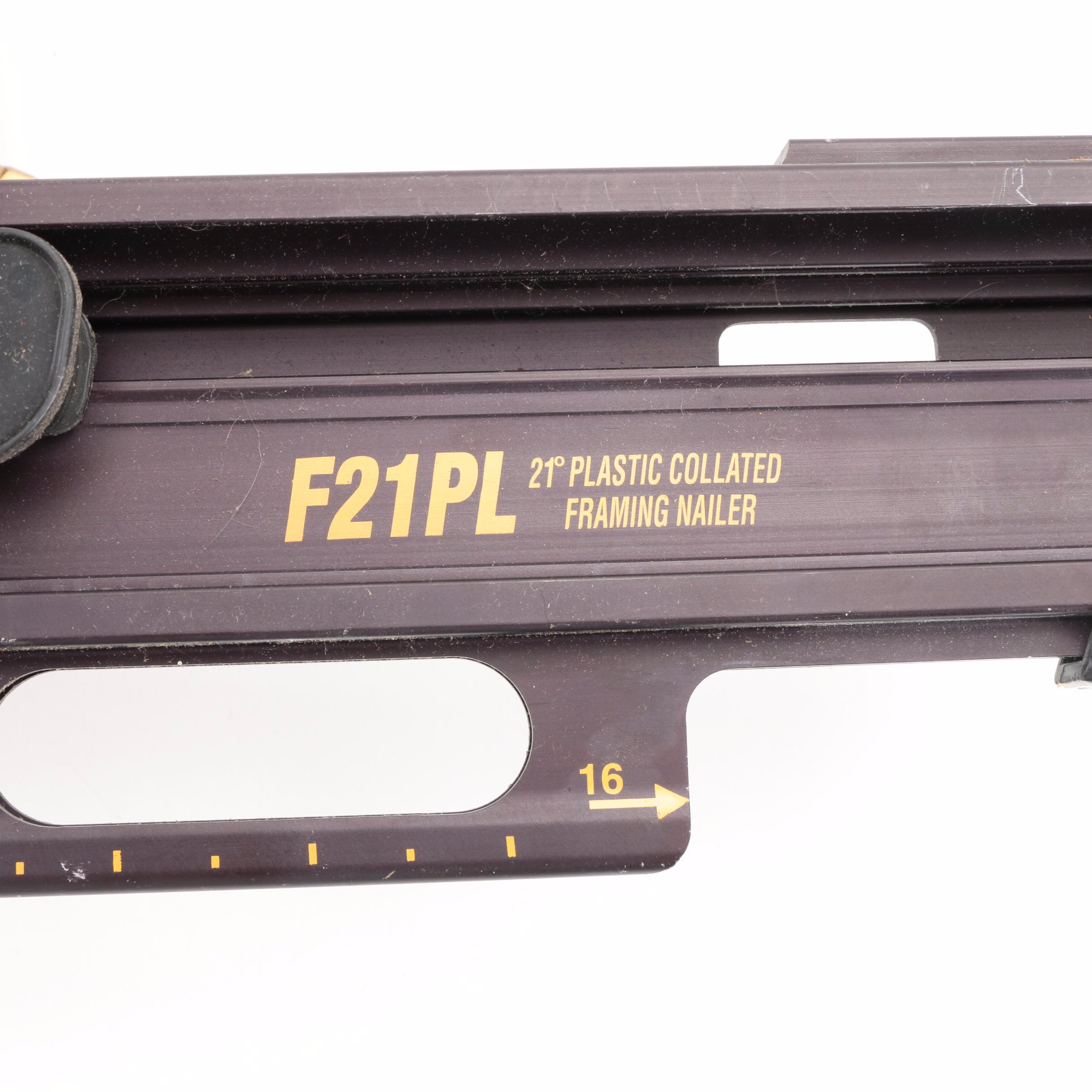 Bostitch Plastic Collated Pneumatic Framing Nailer with Framing Nails