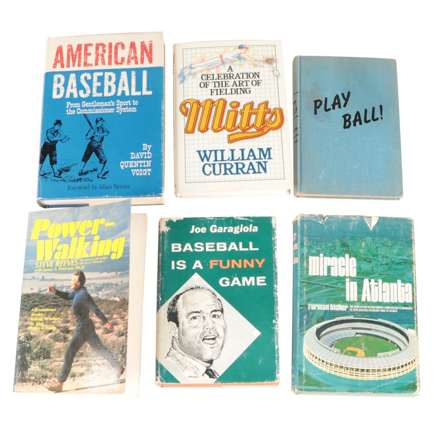 Davey Johnson Signed "Miracle in Atlanta" and More Signed Baseball History Books
