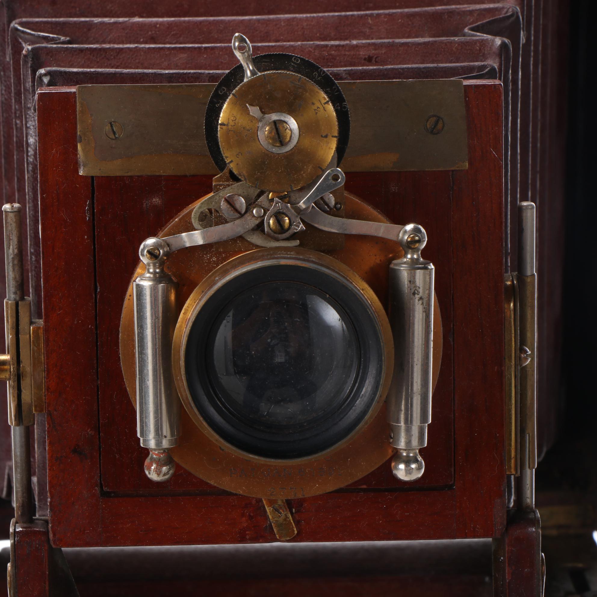 Large Format View Camera with Bausch & Lomb Lens, Tripod, and More EBTH