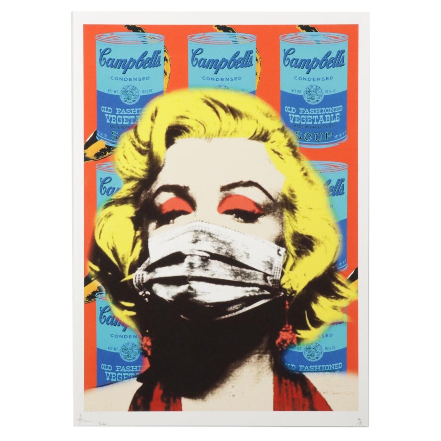 Death NYC Marilyn Monroe Pop Art Graphic Print "DEATHG659," 2020