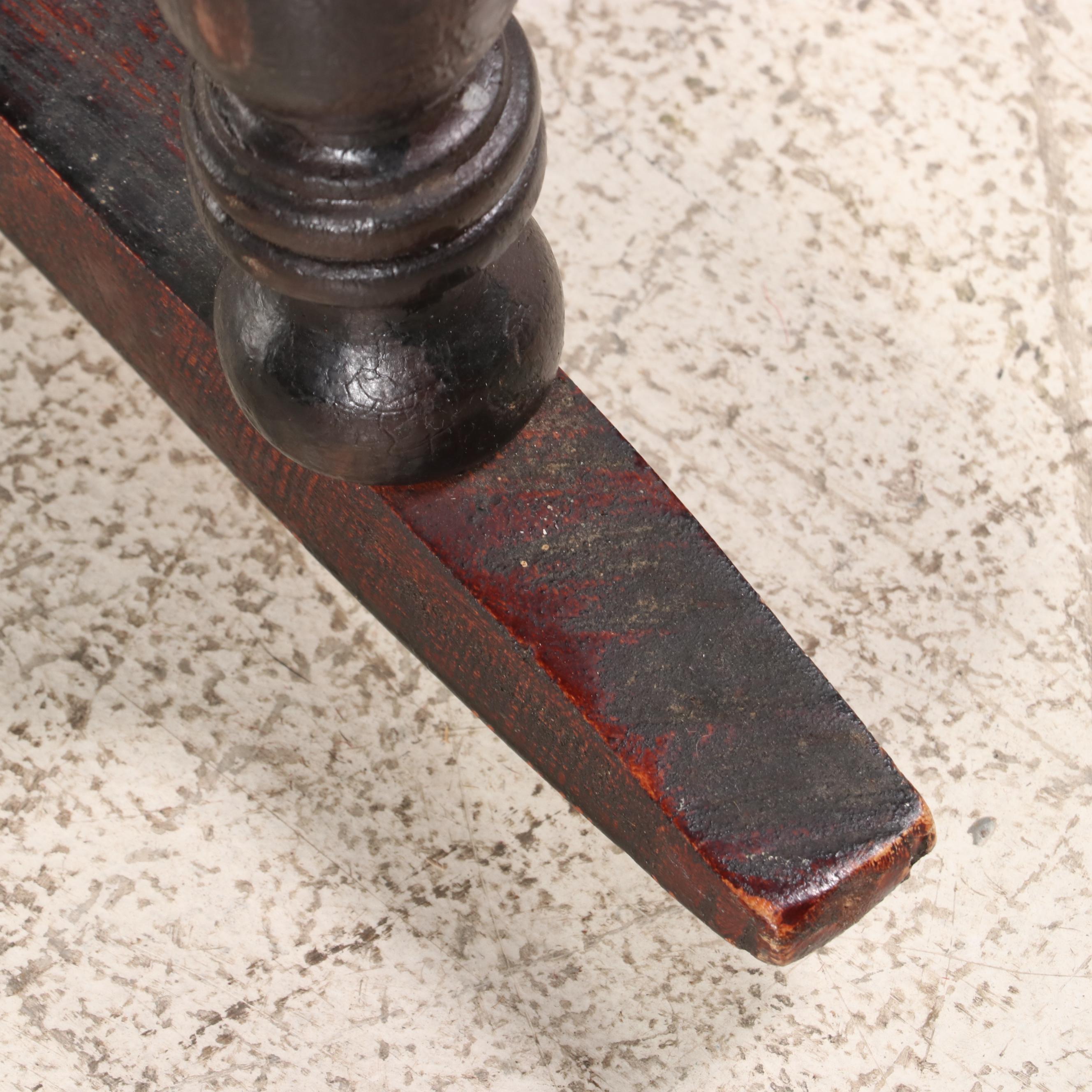 Jacobean Style Arm Chair and Rocking Chair in 1960s Print EBTH