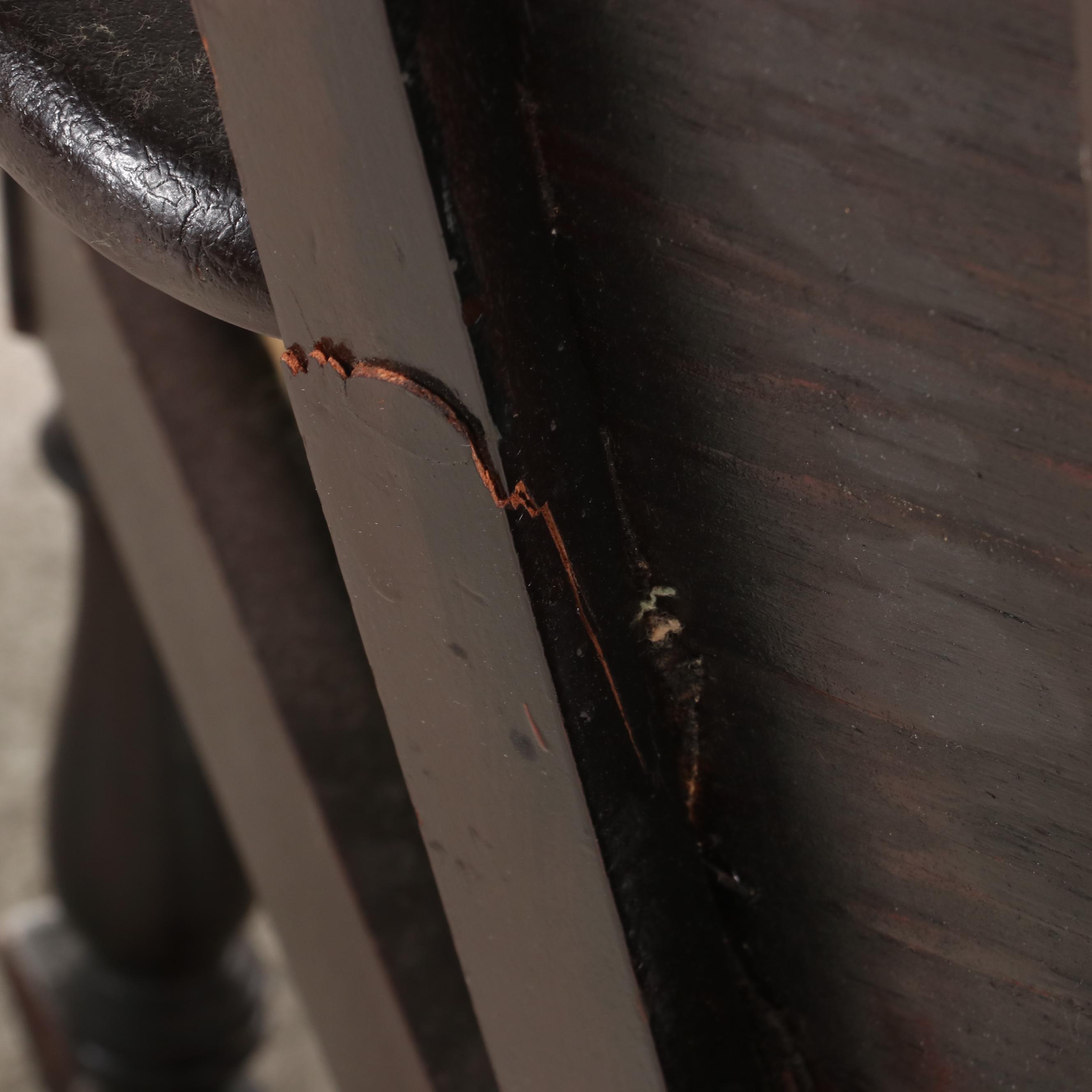Jacobean Style Arm Chair and Rocking Chair in 1960s Print EBTH