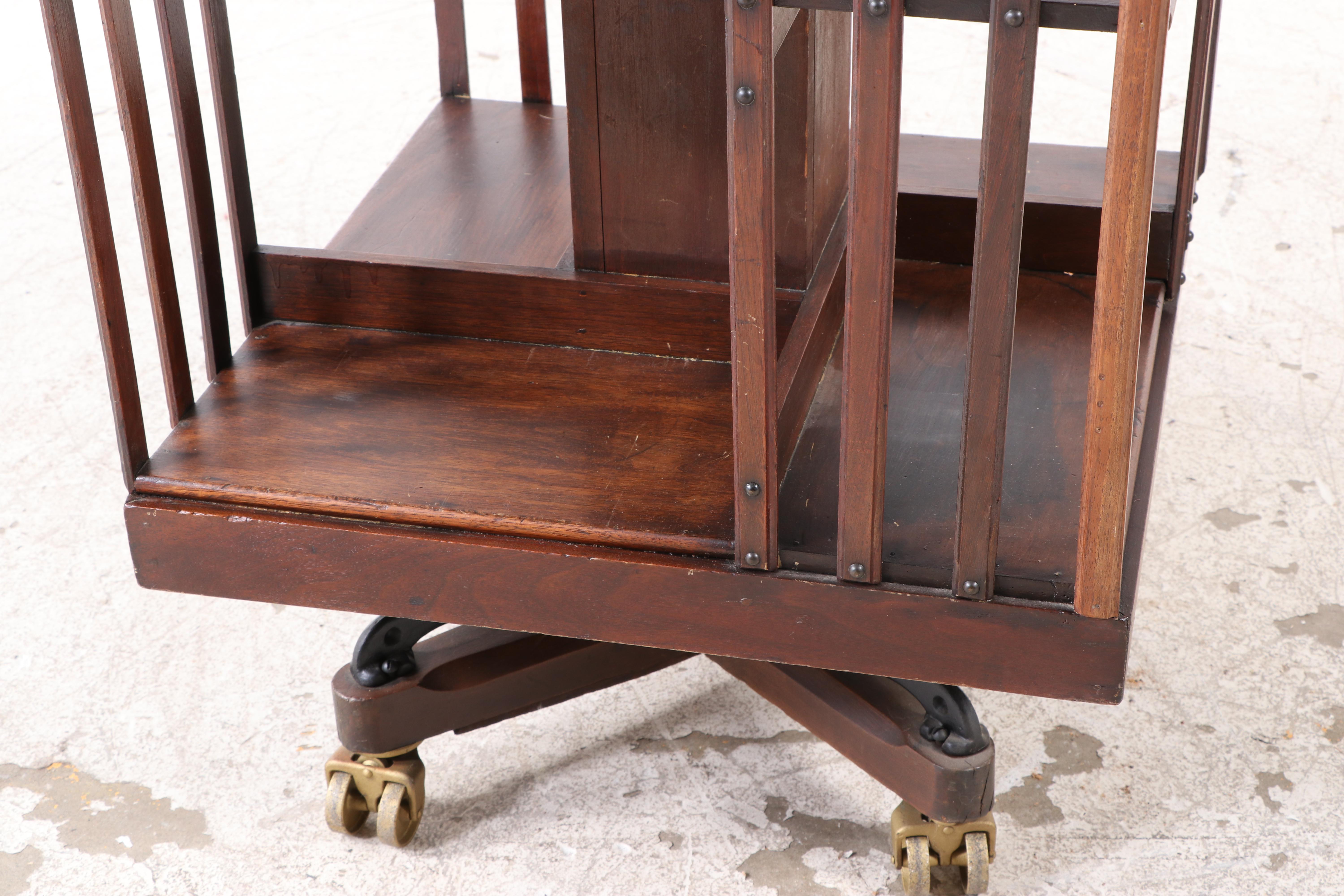 John Danner FiveTier Revolving Bookcase, pat. 1877 EBTH