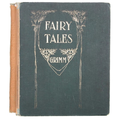 Illustrated "Grimm's Fairy Tales: Retold in One-Syllable Words," circa 1899