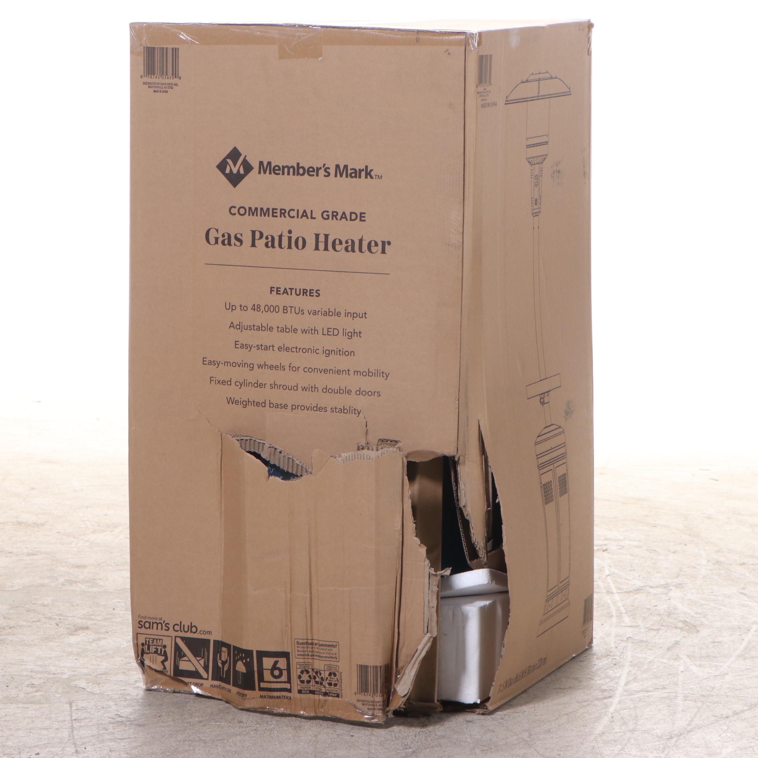 Member's Mark Patio Heater with LED Table EBTH