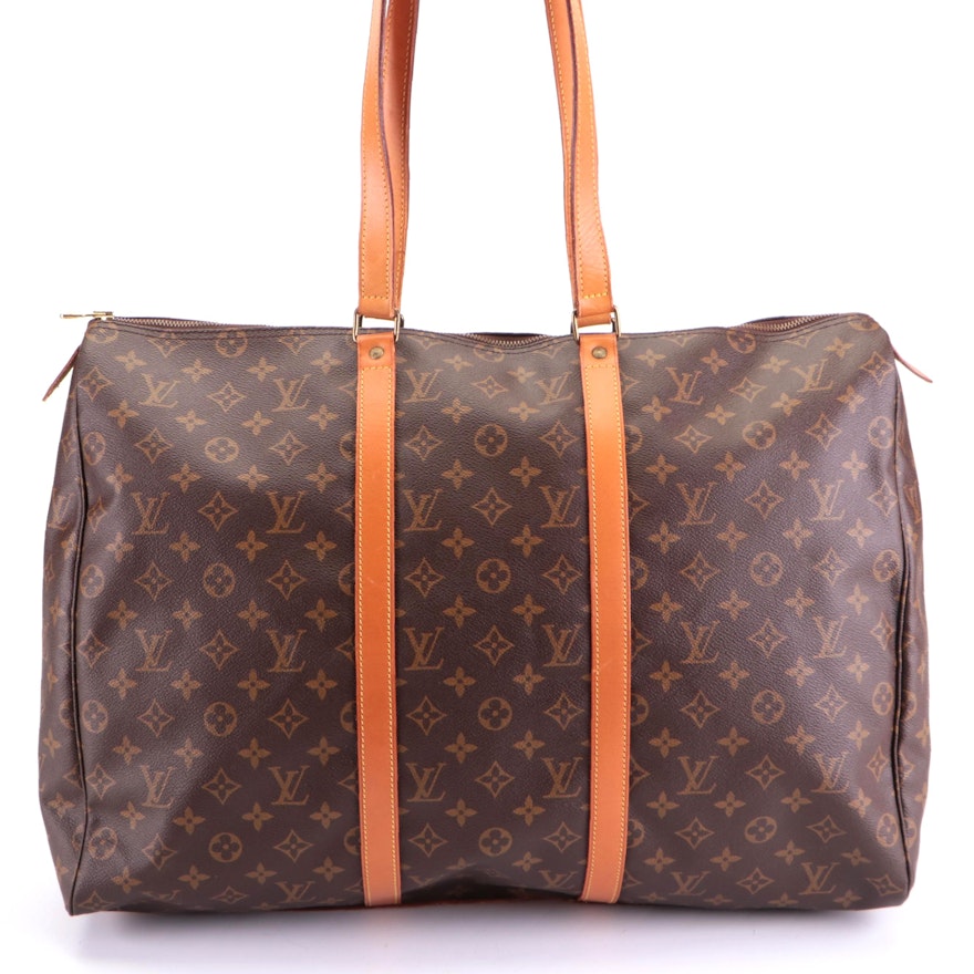 Louis Vuitton Sac Flanerie 50 Weekender Bag in Monogram Canvas