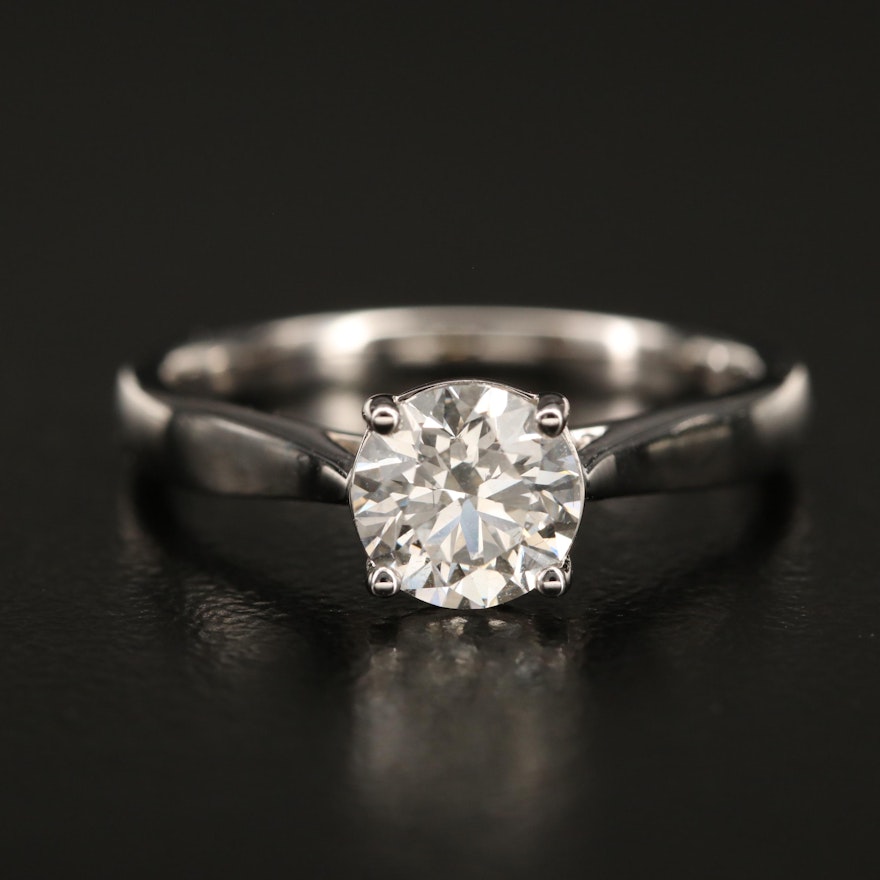 14K 1.01 CT Diamond Solitaire Ring