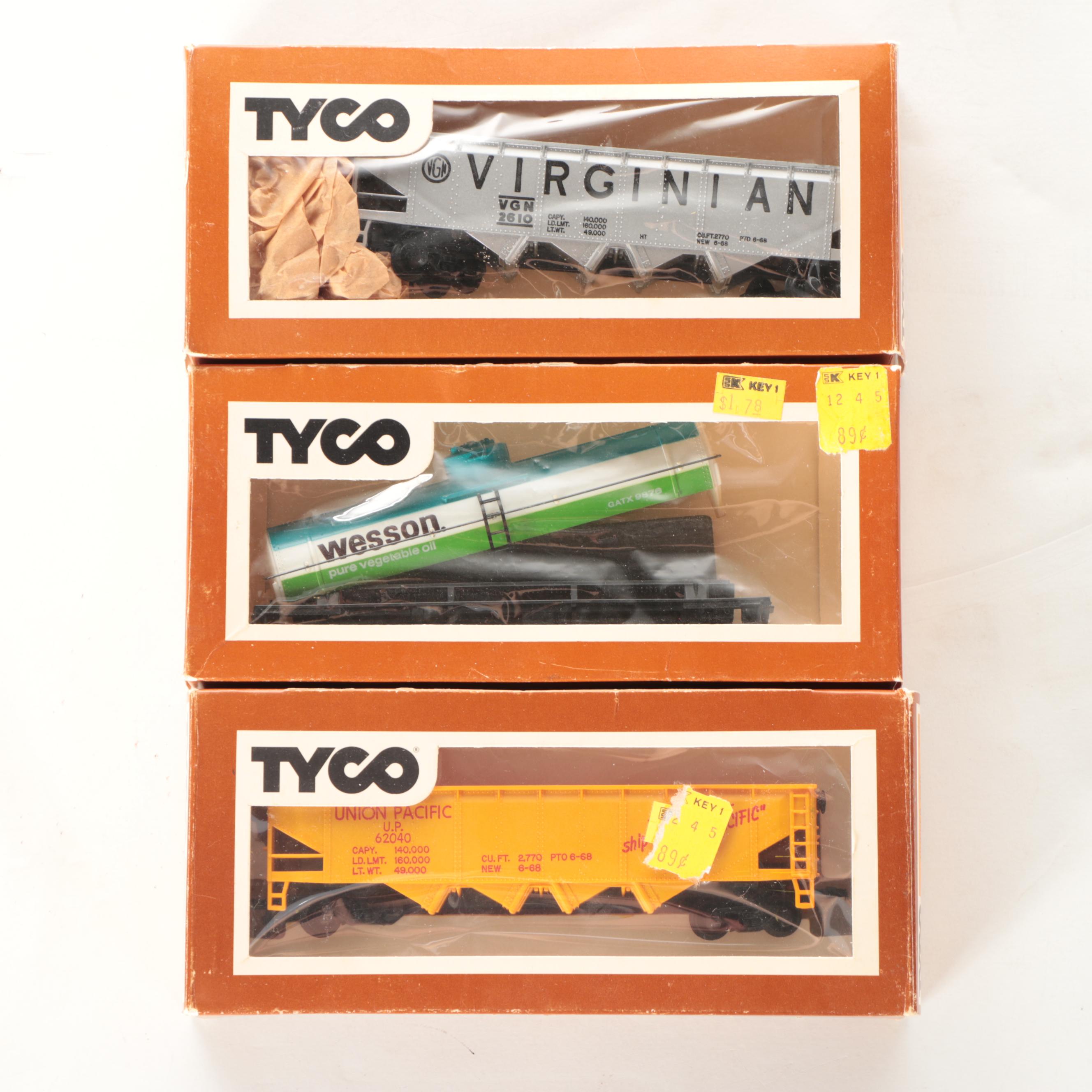 Ahm, Tyco HO Scale Model Railroad Freight Trains, EBTH