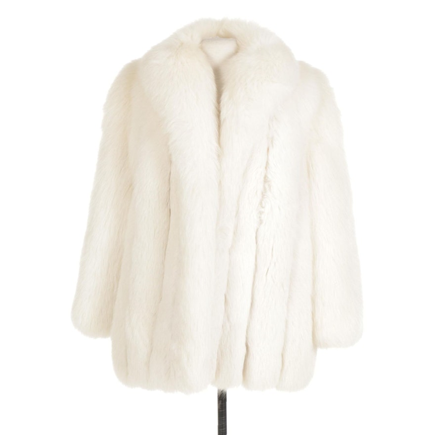 Arctic Fox Fur Jacket from The Fur Centre